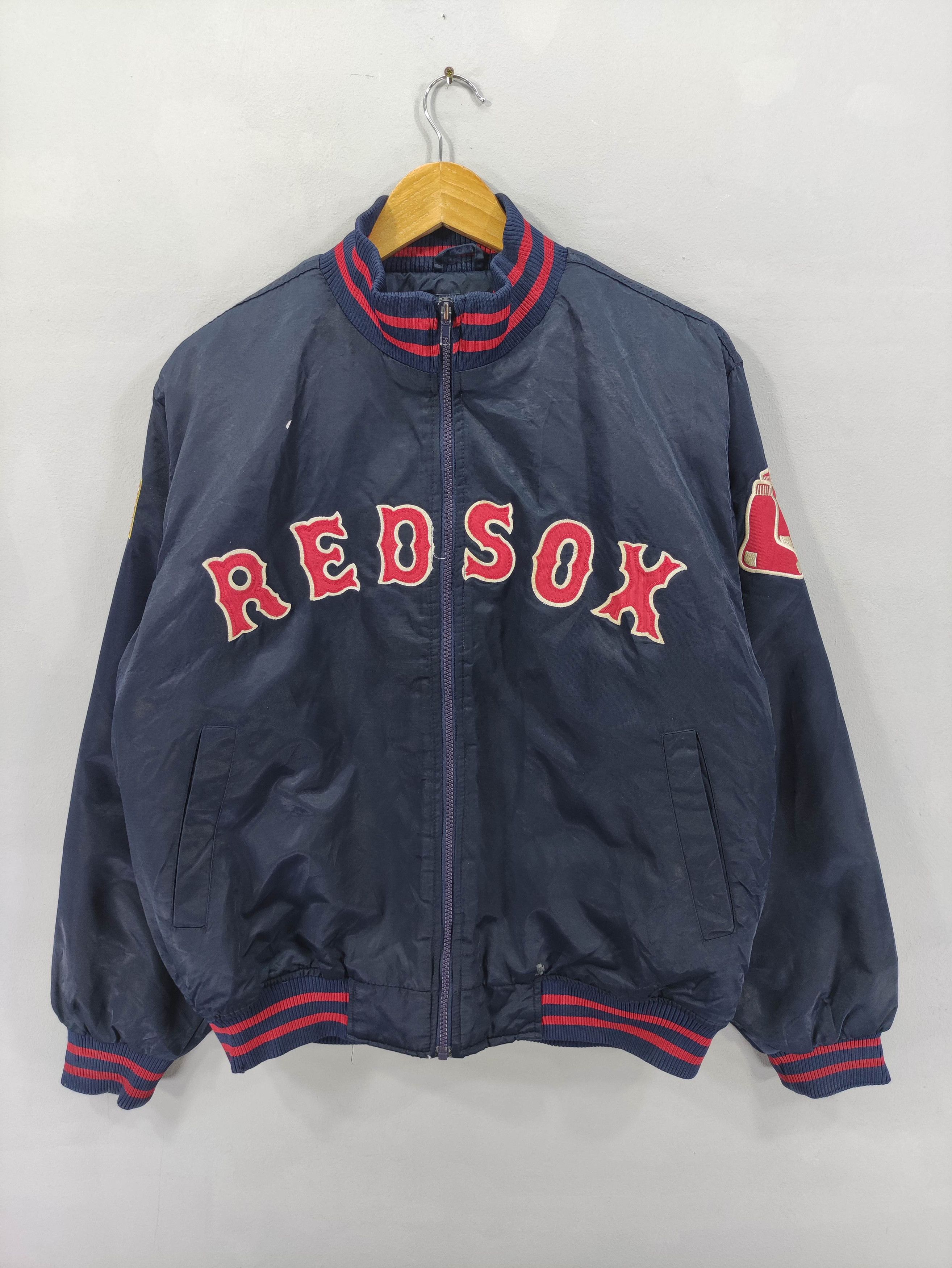 MLB Vintage Red Sox Mlb Varsity Jacket Zipper Size US XXL / EU 58 / 5 - 1 Thumbnail