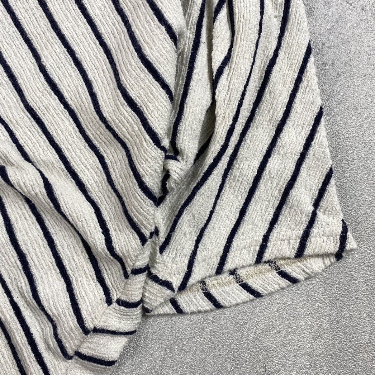 Frapbois × Issey Miyake × Japanese Brand Frapbois by Issey Miyake Striped Tshirt Size L / US 10 / IT 46 - 6 Thumbnail