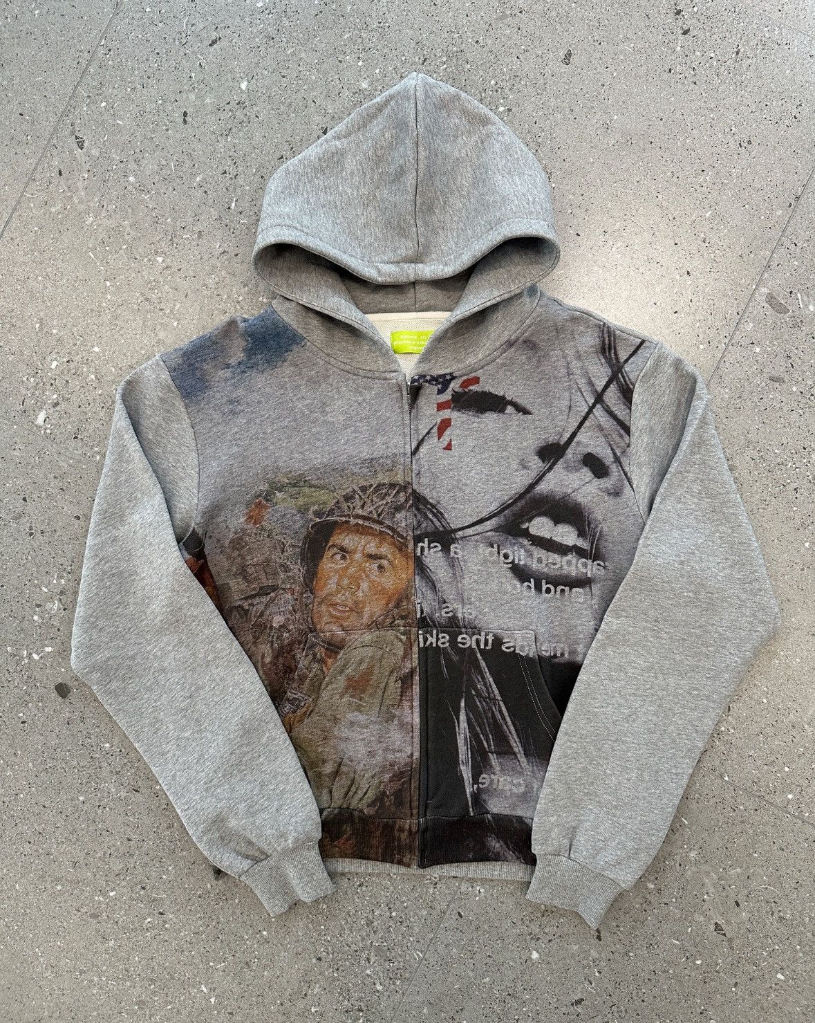 Other Peaceinwar gray hoodie zip up S Size US S / EU 44-46 / 1 - 1 Thumbnail