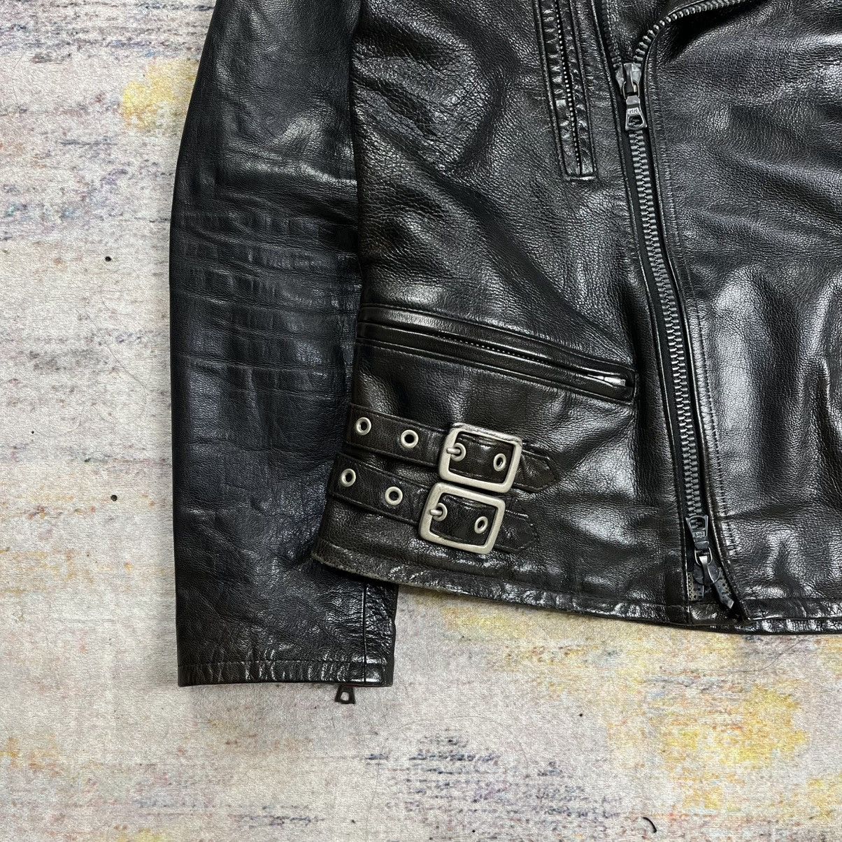 Isamu Katayama Backlash Backlash x Rolls embroidery cross double riders leather Size US S / EU 44-46 / 1 - 7 Thumbnail