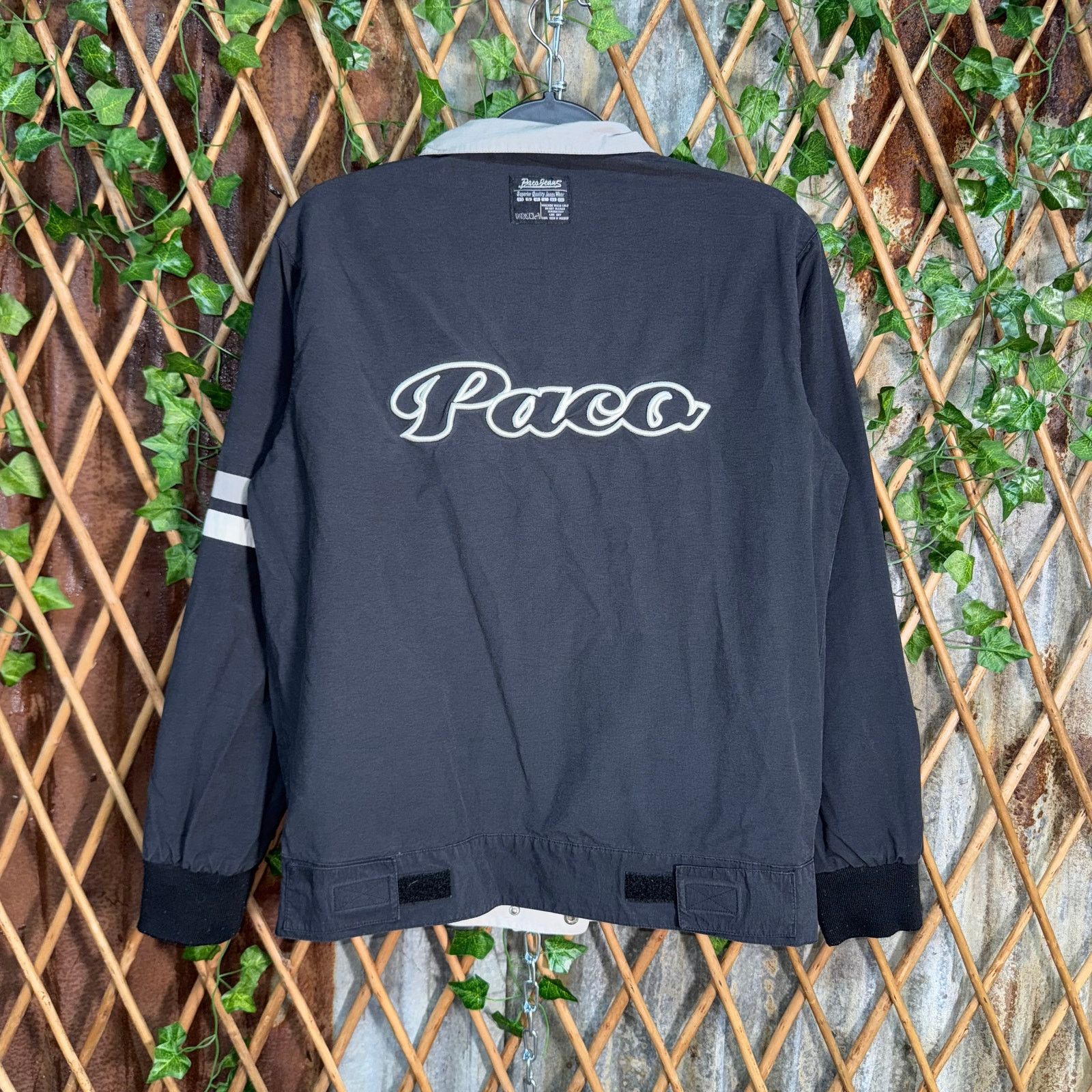 Paco Rabanne Vintage Y2K PACO jeans 90s embroider reversible windbreaker Size US S / EU 44-46 / 1 - 4 Thumbnail