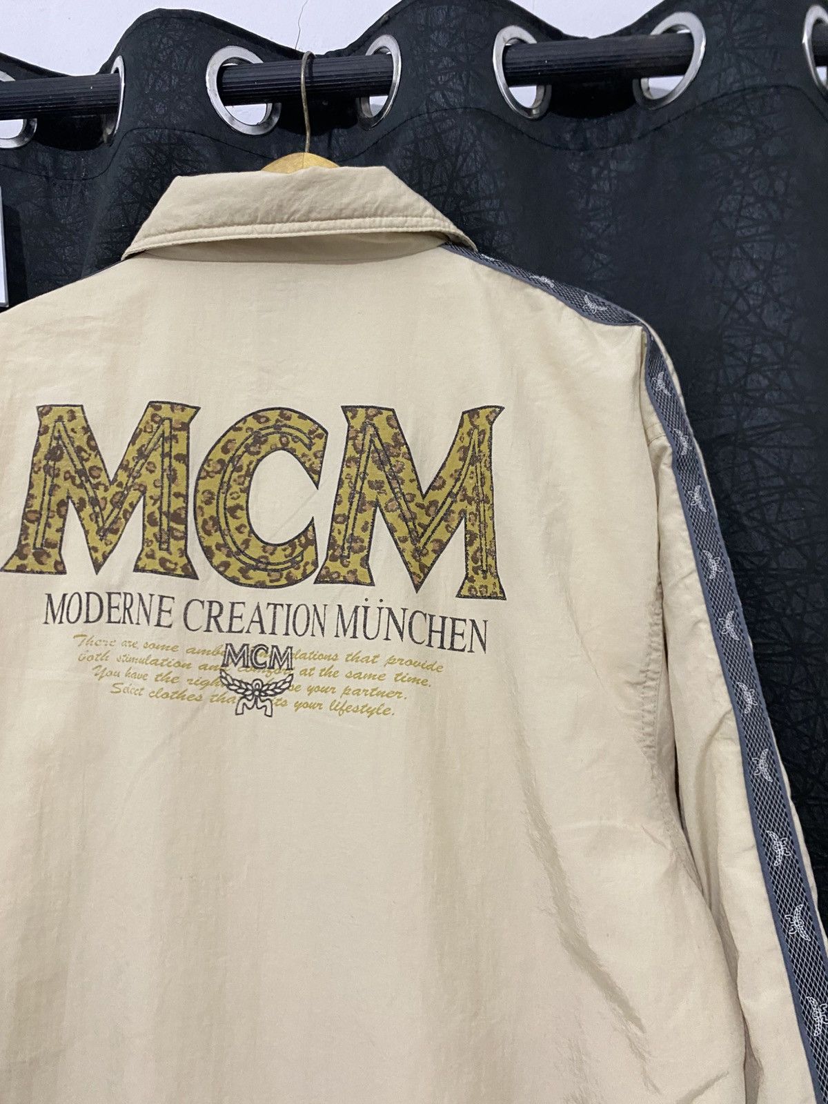 MCM Vintage MCM Tapped Windbreaker Jacket Size US M / EU 48-50 / 2 - 2 Thumbnail