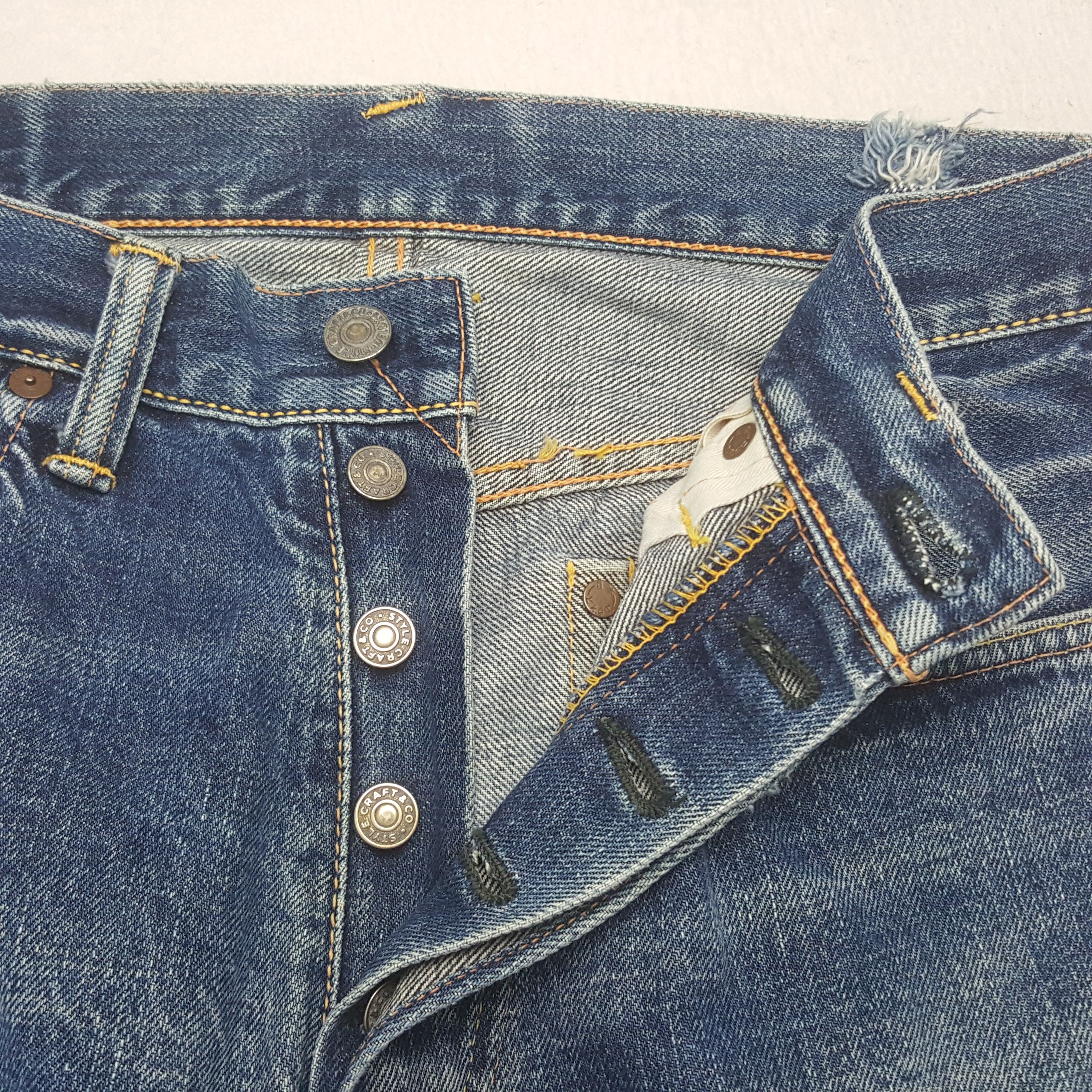 Evisu Vintage Evisu Japanese Brand Daicock Denim Jeans C297N12 Size US 29 - 7 Thumbnail