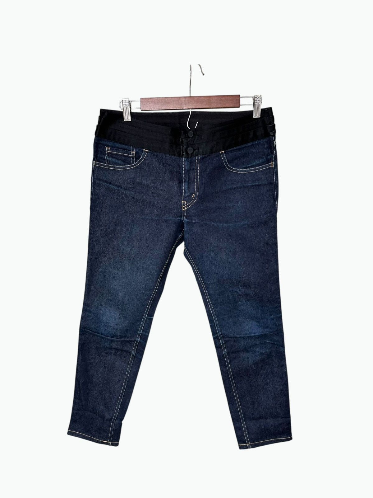 Junya Watanabe Junya Watanabe Comme des Garçons AD 2006 denim jeans JS-P047 Size 32" / US 10 / IT 46 - 1 Thumbnail