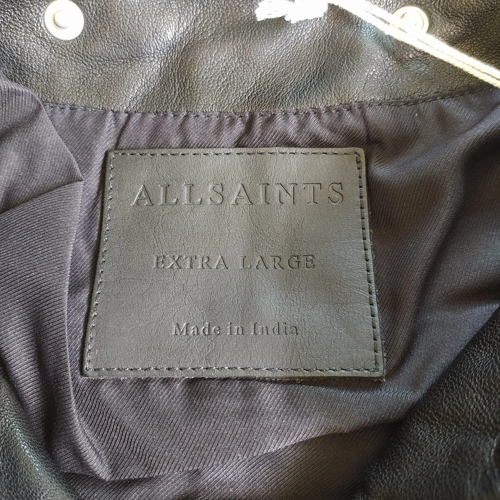 Allsaints Allsaints HARWOOD-Leather jacket Free Shipping FTP/9002 Size US XL / EU 56 / 4 - 5 Thumbnail
