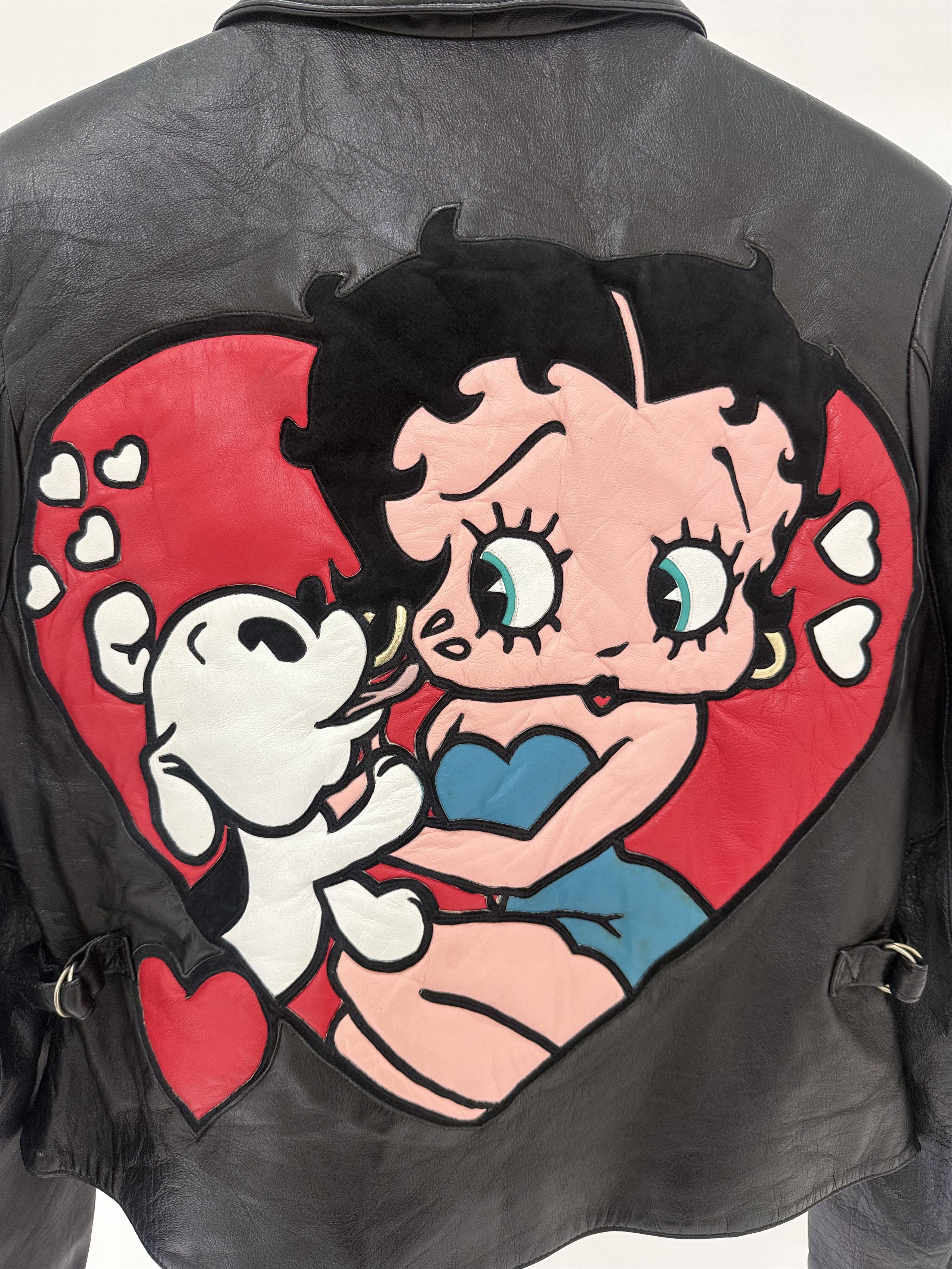 Vintage Betty Boop - Vintage Soft Leather Jacket Size S / US 4 / IT 40 - 3 Thumbnail