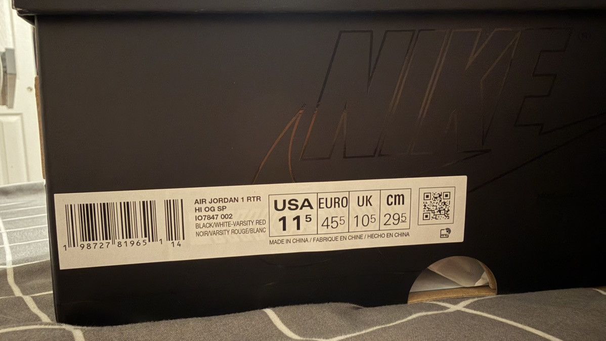 Jordan Brand Jordan 1 union los angeles fragmenr Size US 11.5 / EU 44-45 - 8 Thumbnail