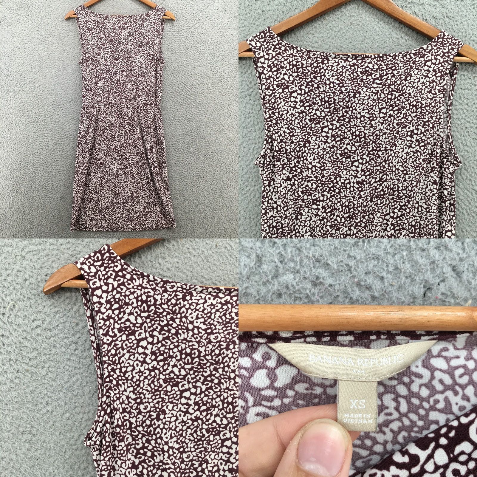 Banana Republic Banana Republic Shirt Womens XS Red Short Shift Tank Dress Sleeveless Pullover Casual Size XS / US 0-2 / IT 36-38 - 8 Thumbnail