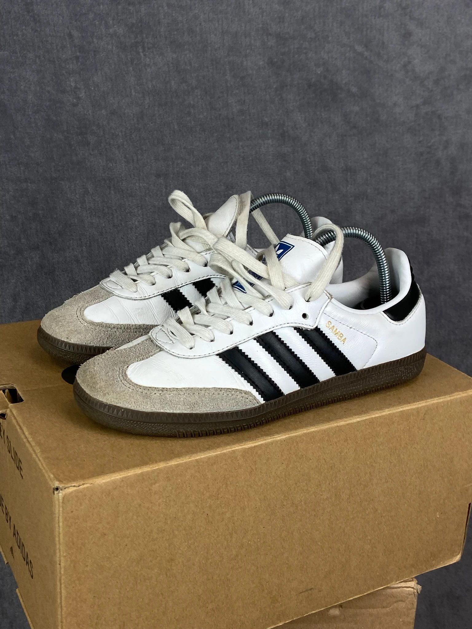 adidas gazelle silver green womens IE3675-Samba Og J – WOODstack main image 1