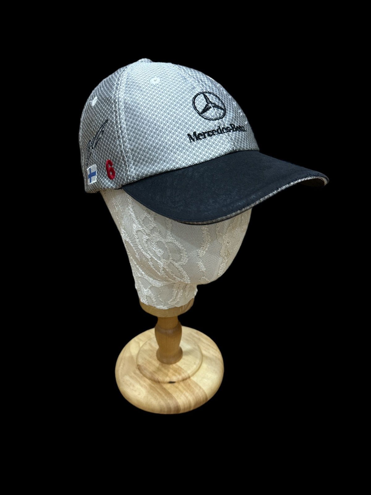 Mercedes-Benz VINTAGE MERCEDES BENZ STRAPBACK CAP HAT Size ONE SIZE - 2 Thumbnail