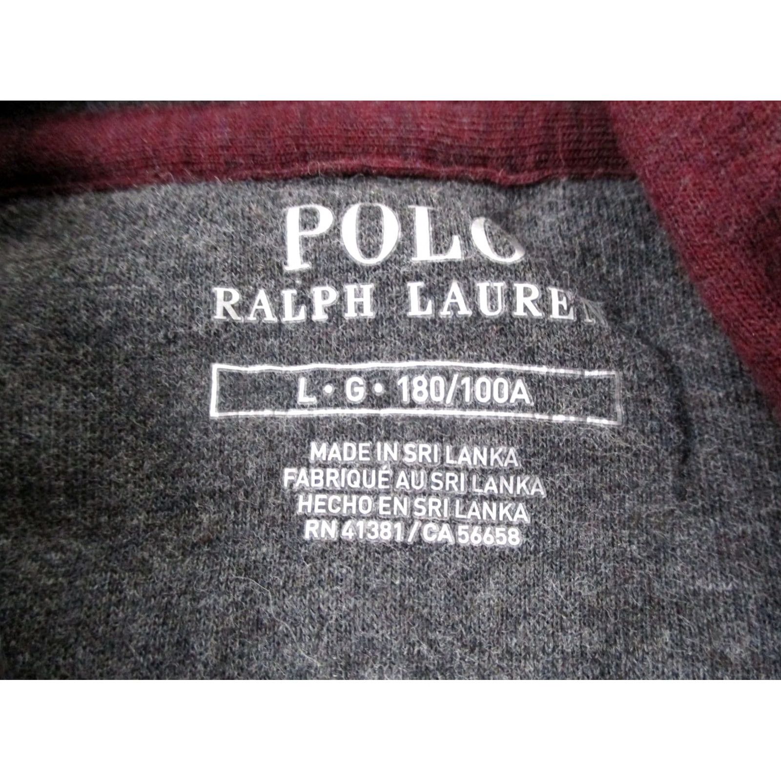 Polo Ralph Lauren Polo Ralph Lauren Hoodie Mens L Red Jacket Sweater Sport Stretch Logo Casual Size US L / EU 52-54 / 3 - 7 Thumbnail