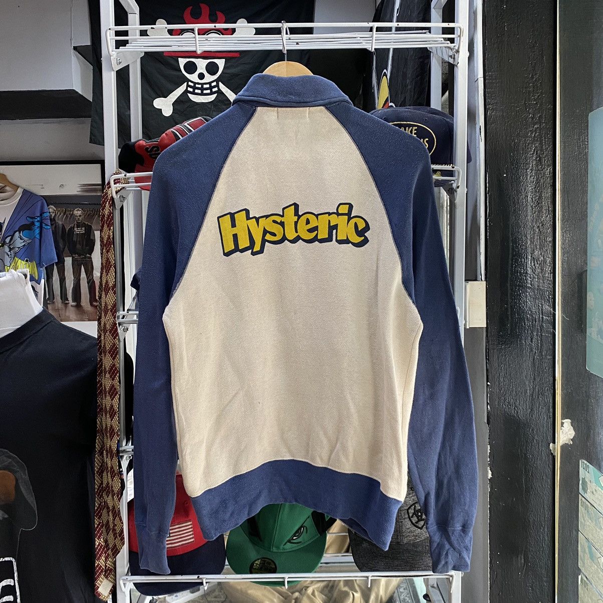 Hysteric Glamour VINTAGE‼️Hysteric Glamour Devil And Spellout Varsity Jacket Size US M / EU 48-50 / 2 - 2 Thumbnail