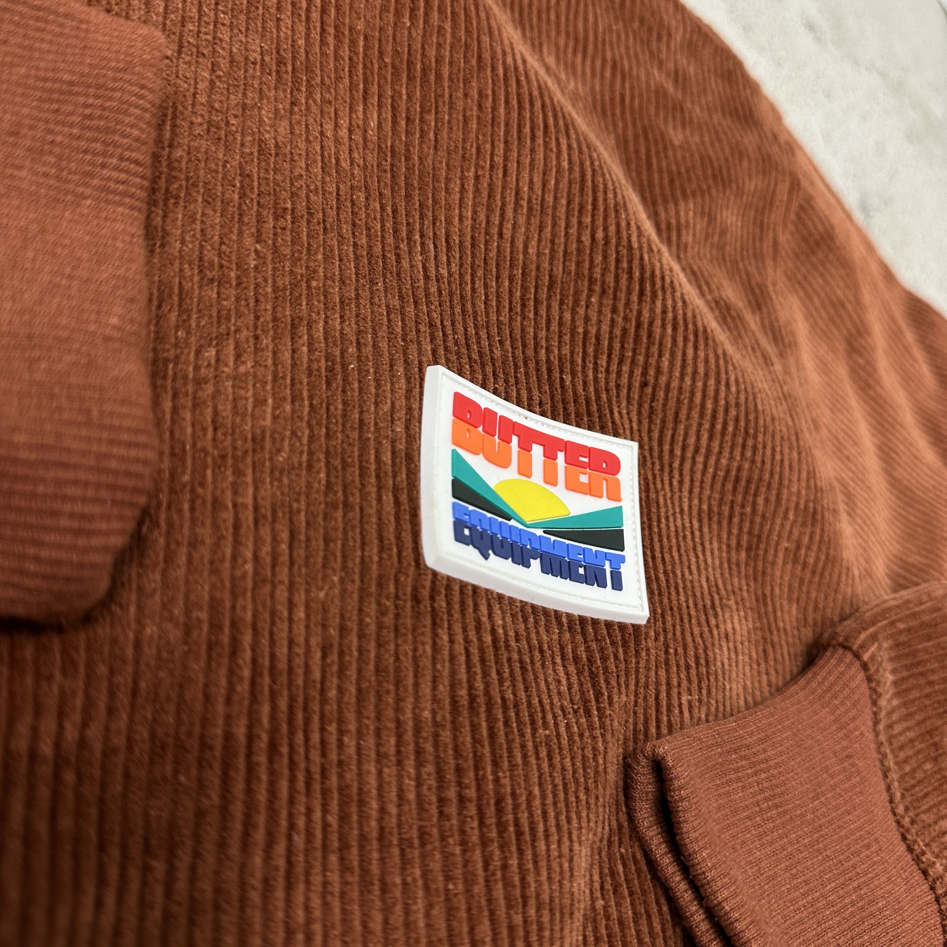 Vintage Vintage Streetwear Skater Sporty Butter Corduroy Hoodie Y2K Size US M / EU 48-50 / 2 - 3 Thumbnail