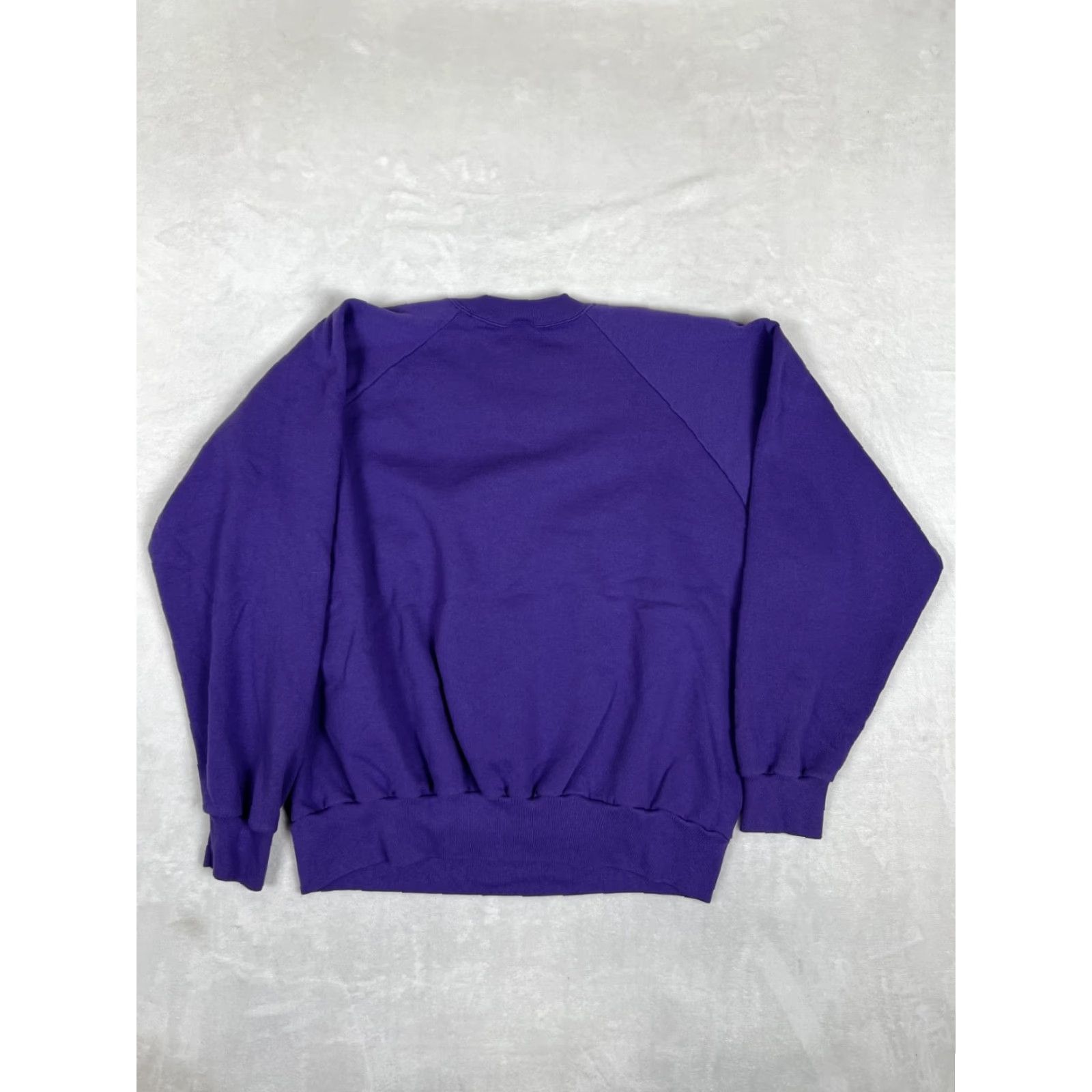 TEE JAYS VINTAGE Tee Jays Sweatshirt Raglan Blank Purple Size 3XL Made in USA Size US M / EU 48-50 / 2 - 7 Thumbnail