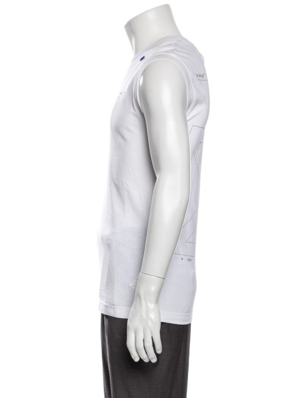 Off-White Off white sleeveless T shirt Size US S / EU 44-46 / 1 - 3 Thumbnail