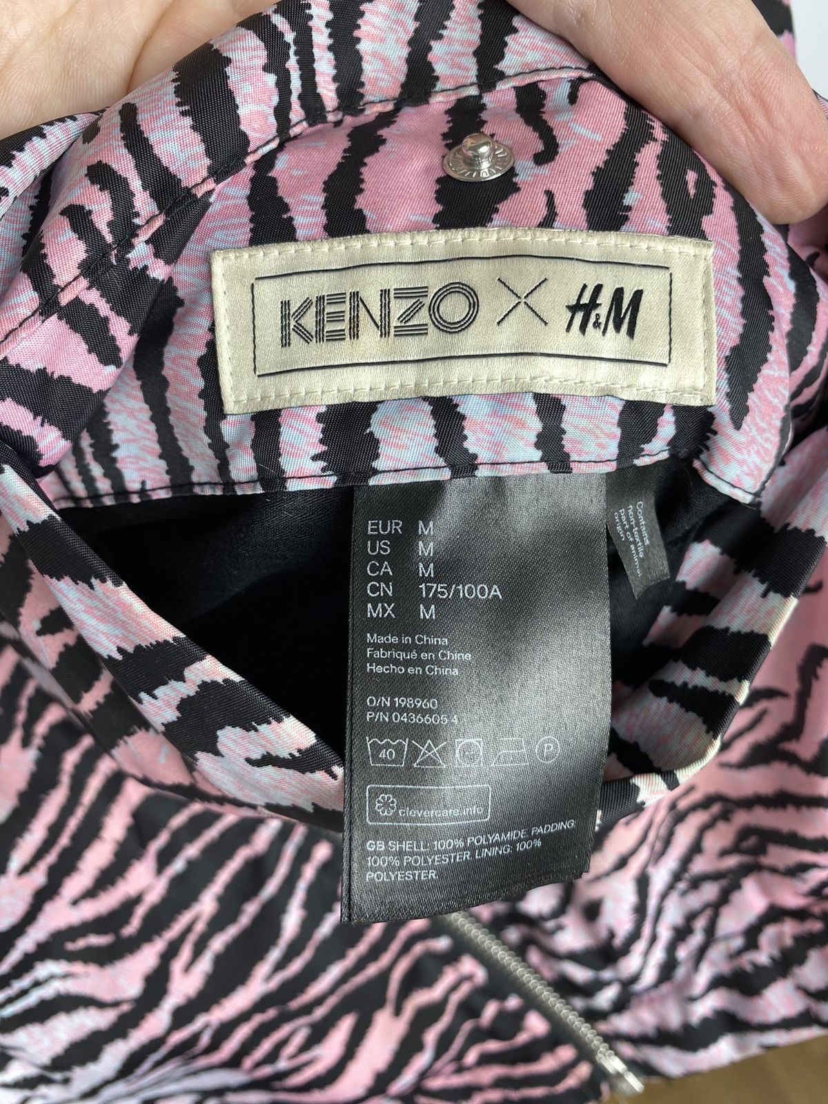 Kenzo Kenzo Jungle Multicolor Parka-Bomber Transformed Men size M Size US M / EU 48-50 / 2 - 5 Thumbnail