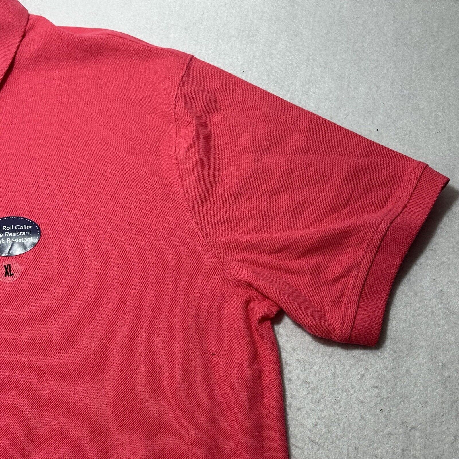 Saddlebred Saddlebred XL Perfect Polo Coral Pink Button Collared Shirt Size US XL / EU 56 / 4 - 3 Thumbnail