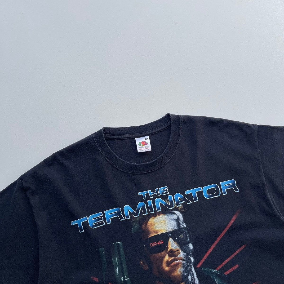 Vintage The Terminator Fruit of The Loom Promo Movie 2009 T-Shirt Size US L / EU 52-54 / 3 - 2 Thumbnail