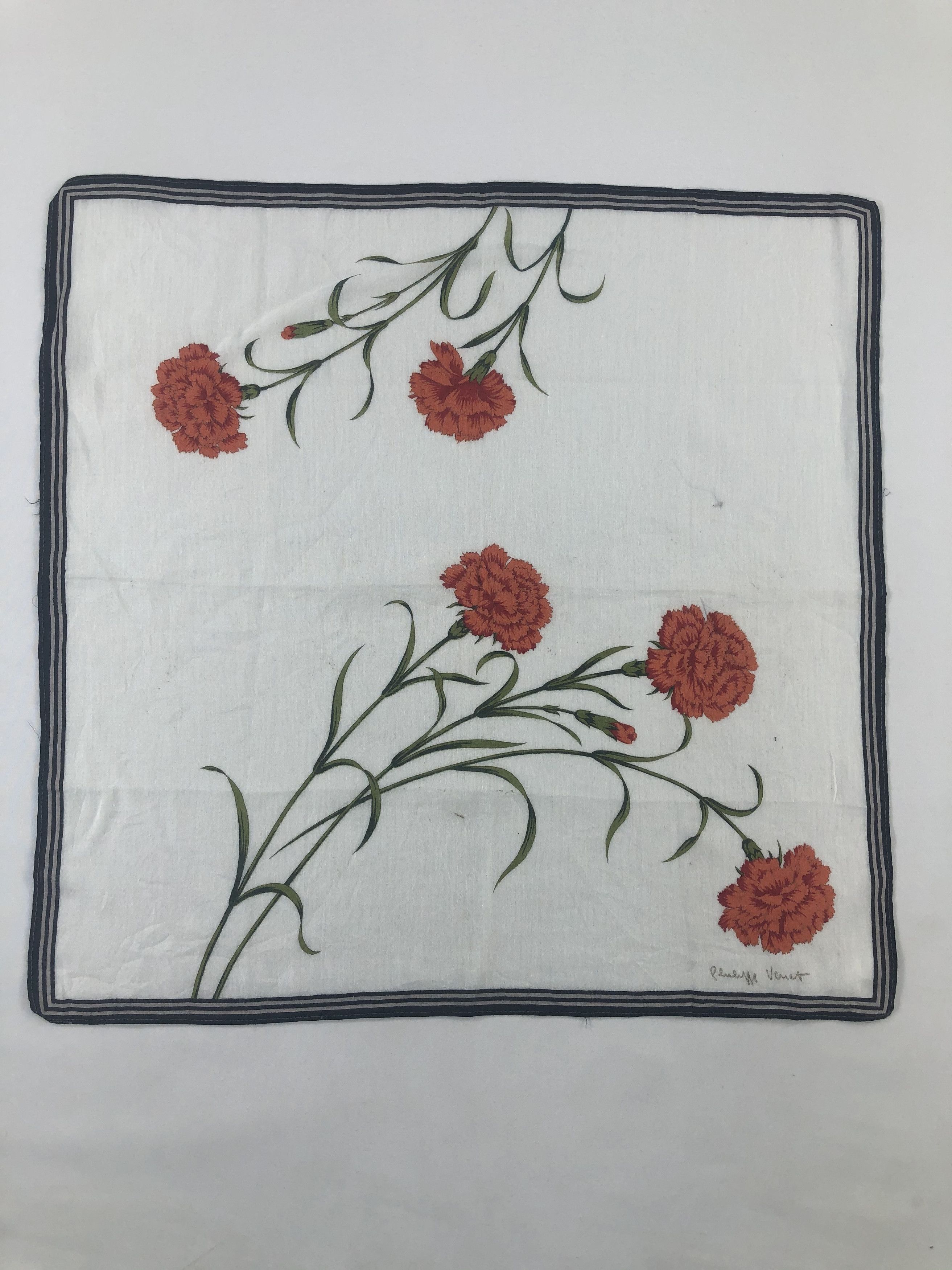 Vintage Philippe Venet Handkerchief / Bandana / Neckerchief Size ONE SIZE - 1 Thumbnail