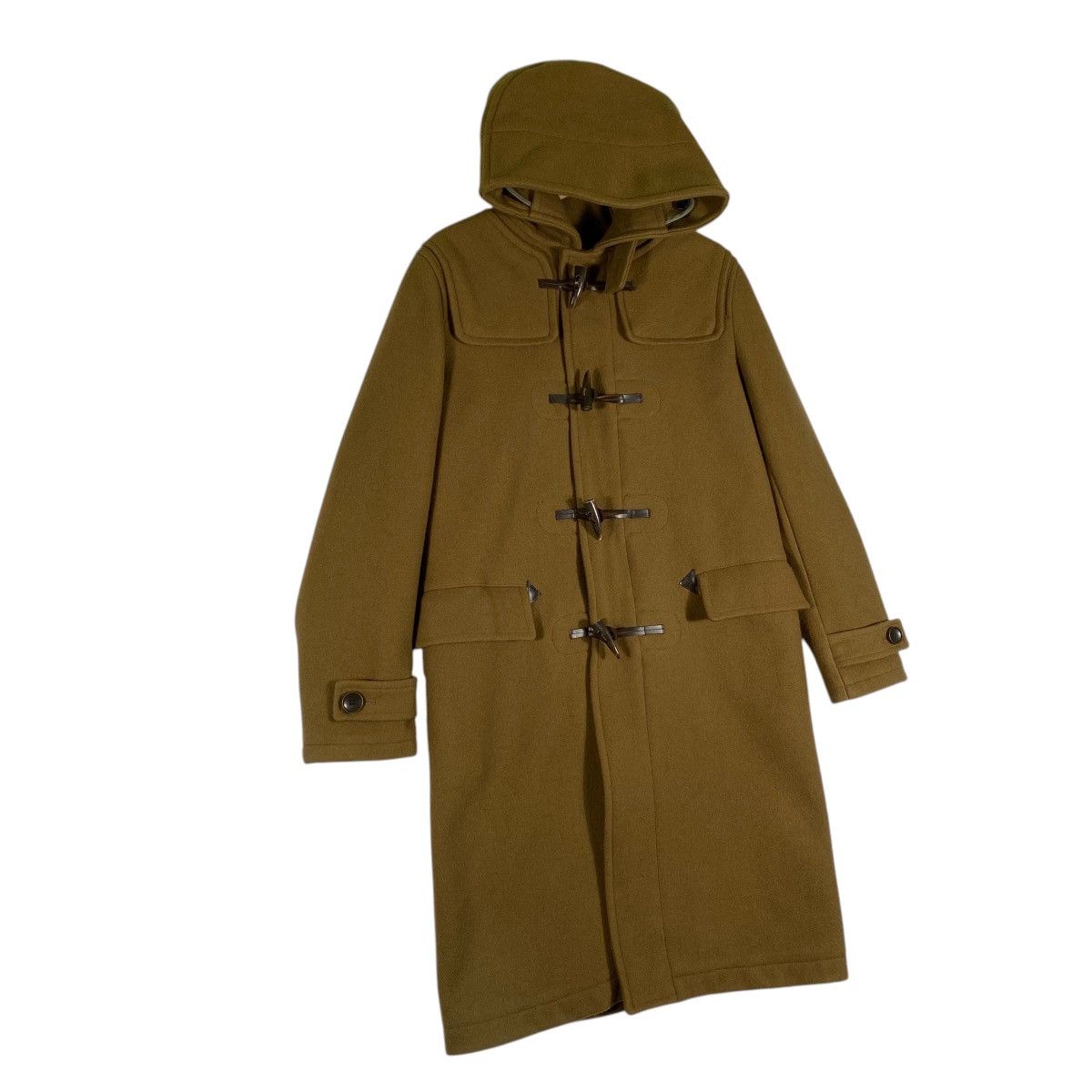 If Six Was Nine × Japanese Brand × Johnbull Vintage John Bull Duffer Coat Toggle Button Long Jacket Size US M / EU 48-50 / 2 - 2 Thumbnail