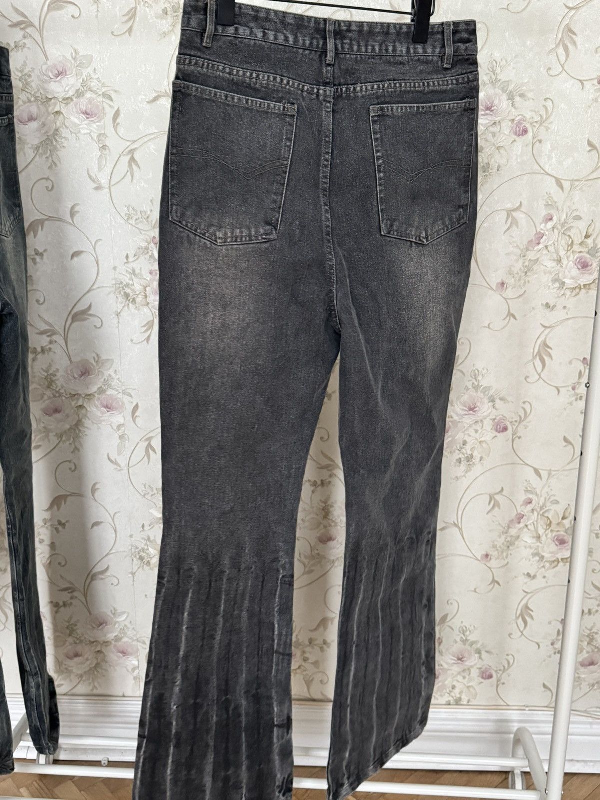 Japanese Brand × Vintage Lost tape flared denim Size US 31 - 5 Thumbnail