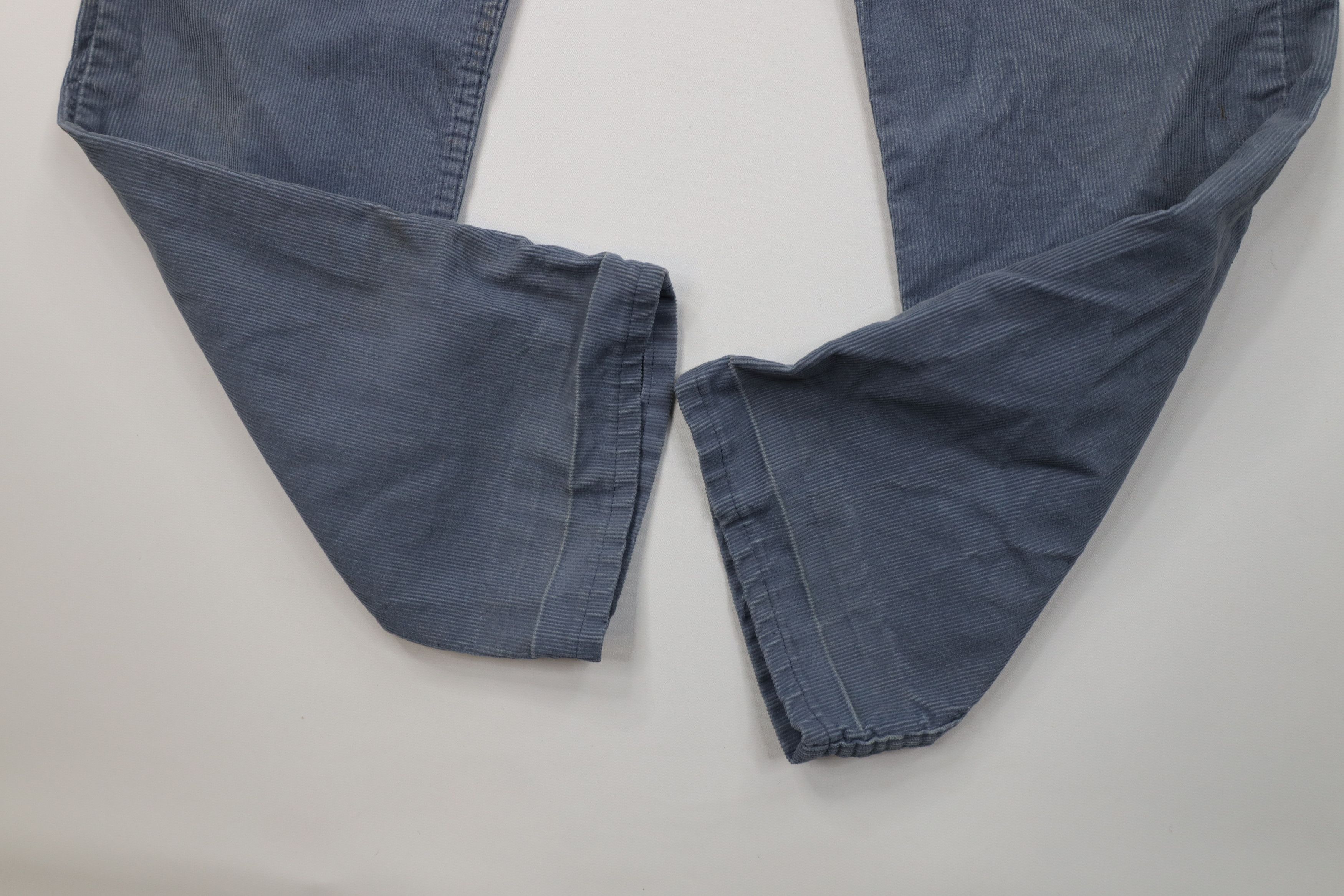 Levi's Vintage 70s Levis 501 Original Fit Corduroy Pants Blue USA Size US 34 / EU 50 - 8 Thumbnail