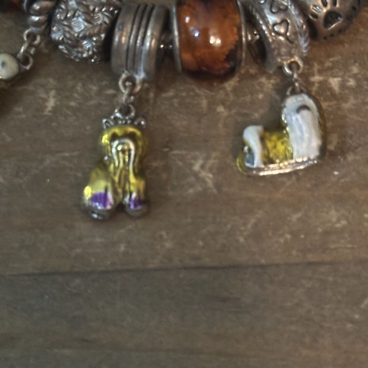 Other Silver tone dog theme sliding charm bracelet Size ONE SIZE - 6 Thumbnail