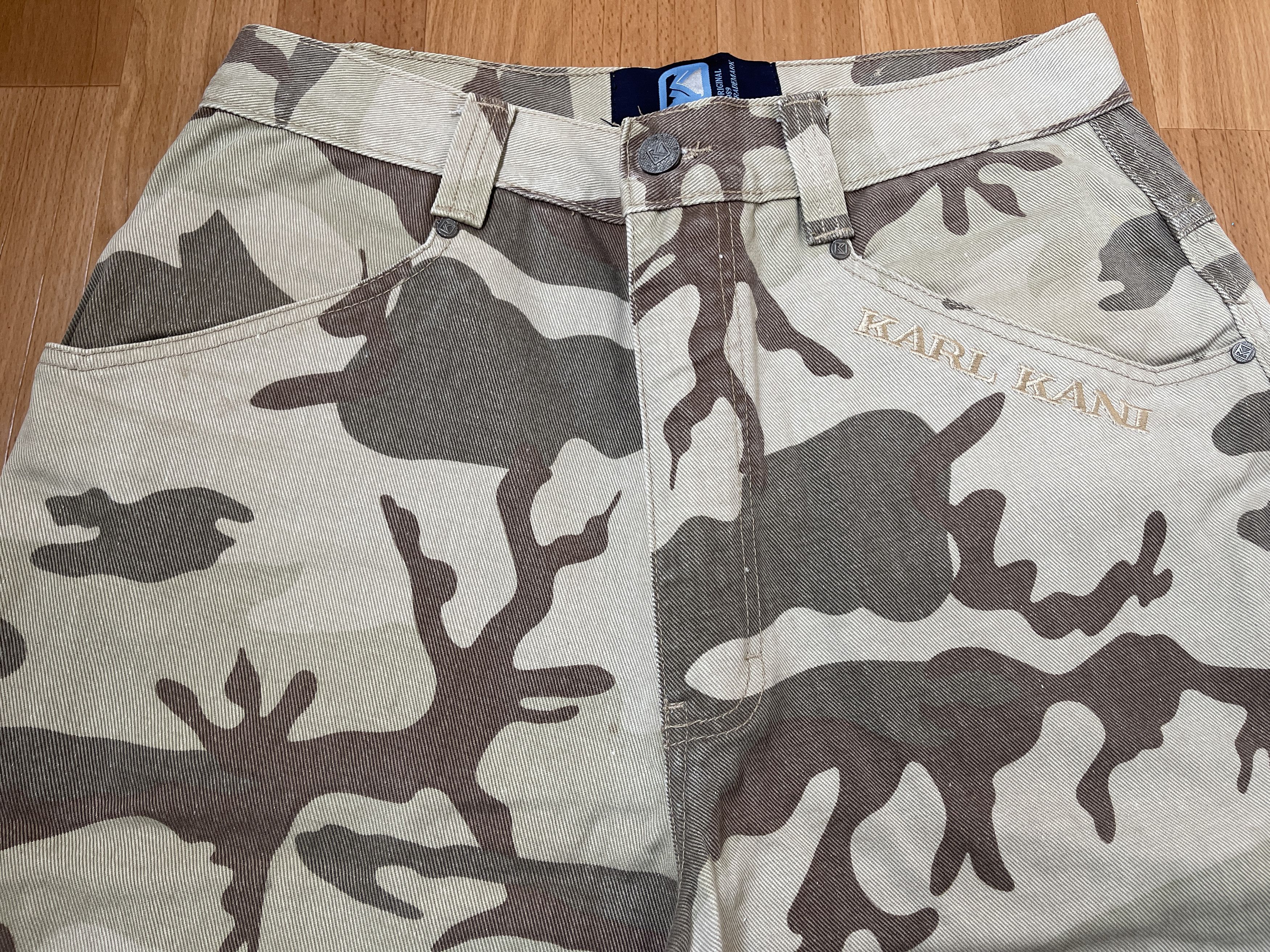 Karl Kani KARL KANI shorts, baggy, vintage Kani jeans 90s hip hop W 32 Size US 32 / EU 48 - 8 Thumbnail