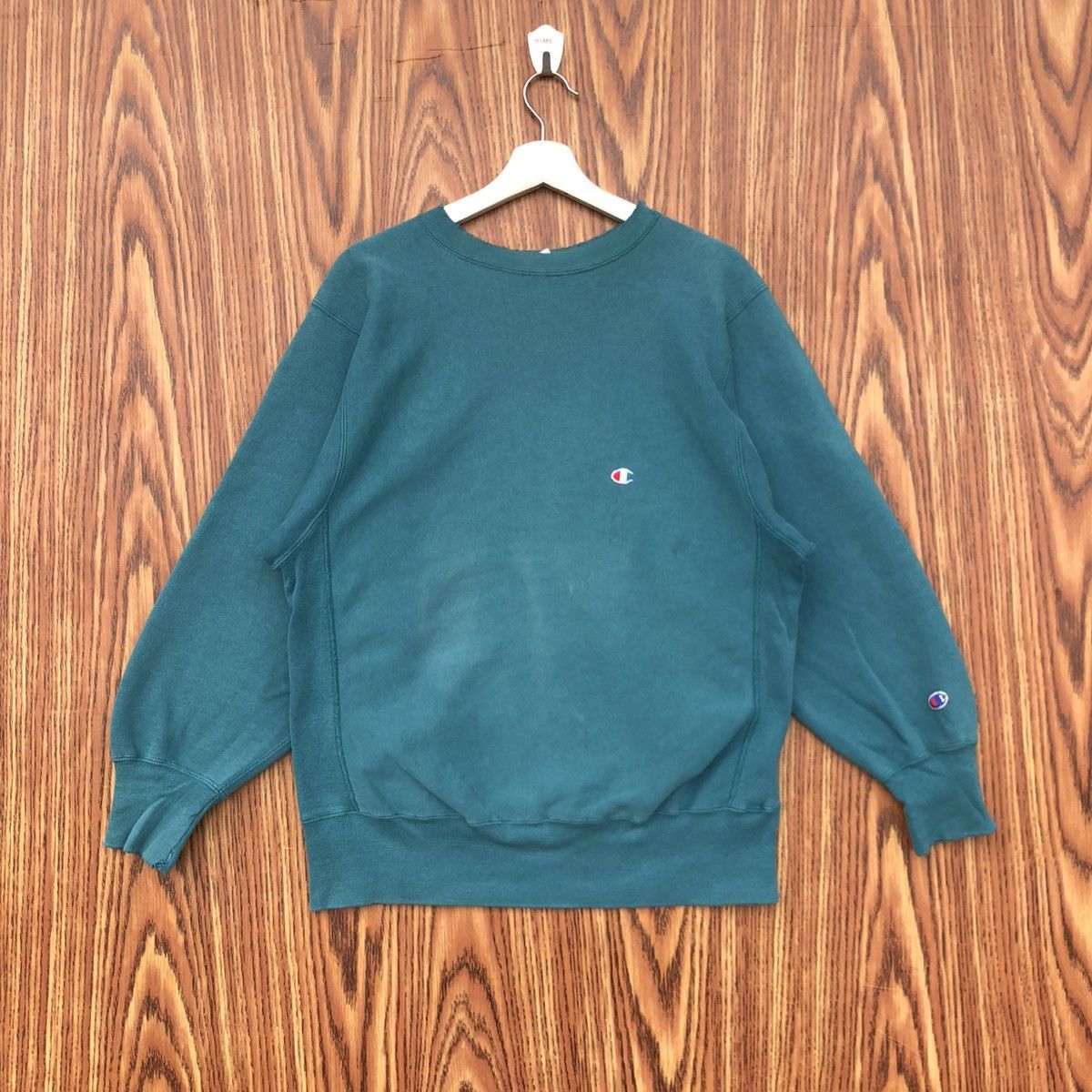 Champion × Vintage Vintage Champion Reverse Wave Pullover Sweatshirt Size US L / EU 52-54 / 3 - 1 Thumbnail