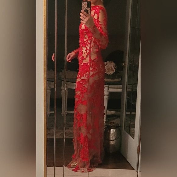 Diesel Diesel Summer '24 Runway D-Lea Dévoré Gown - NEW Size S / US 4 / IT 40 - 14 Thumbnail