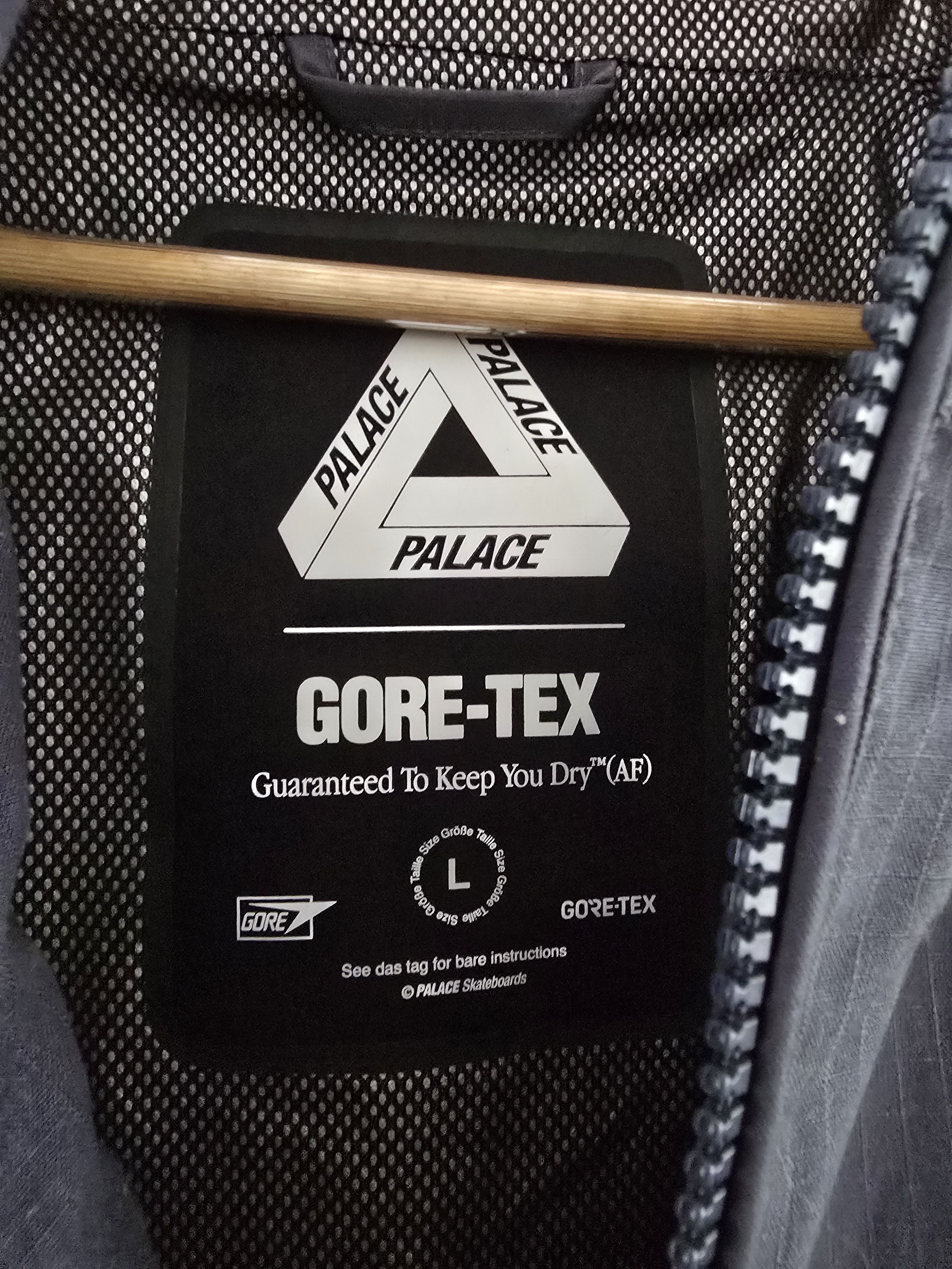 Palace Palace Gore-Tex Cotton RS Jacket Navy Size US L / EU 52-54 / 3 - 2 Thumbnail