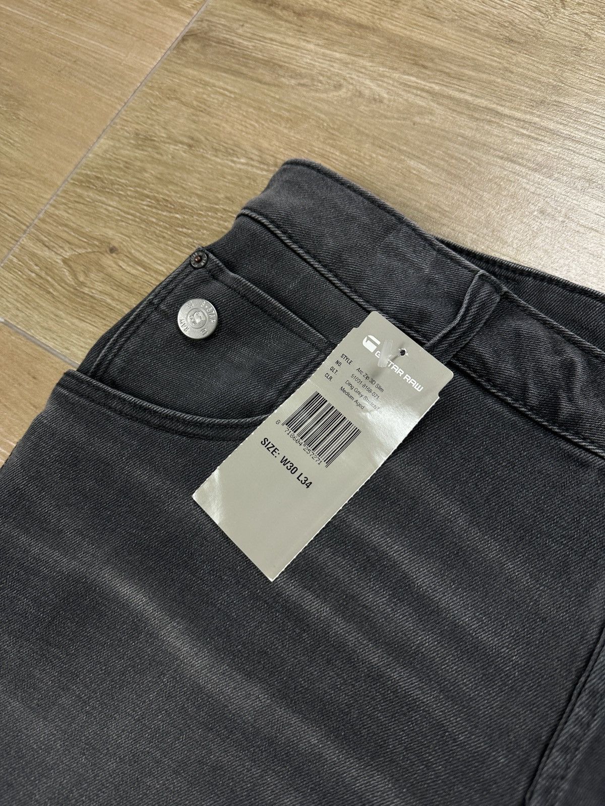 G-Star NEW🏷️ G-Star Raw ARC Zip 3D Slim Denim Jeans Size US 30 / EU 46 - 8 Thumbnail