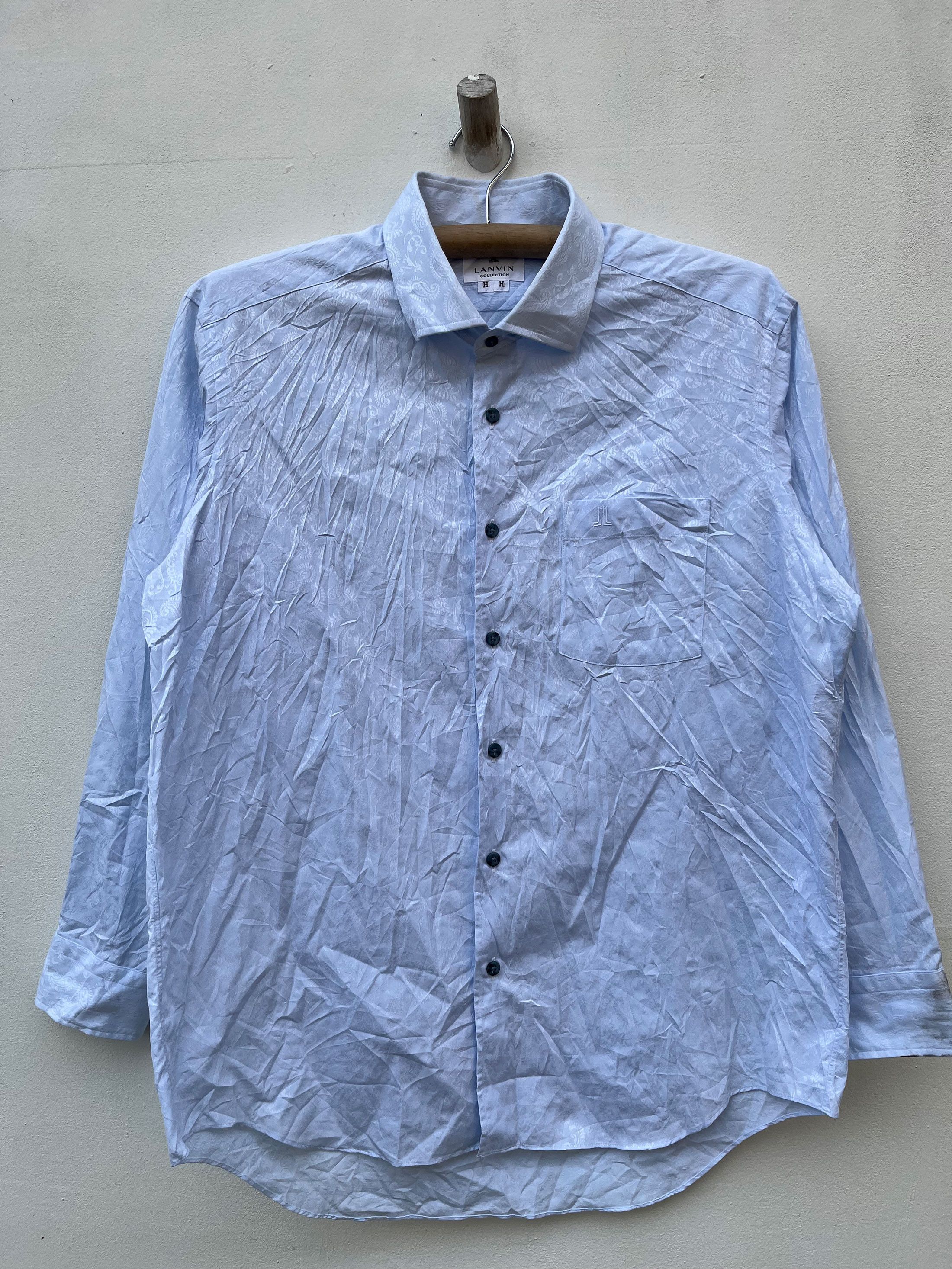 Lanvin Collection Casual Wear Paisley Embossed