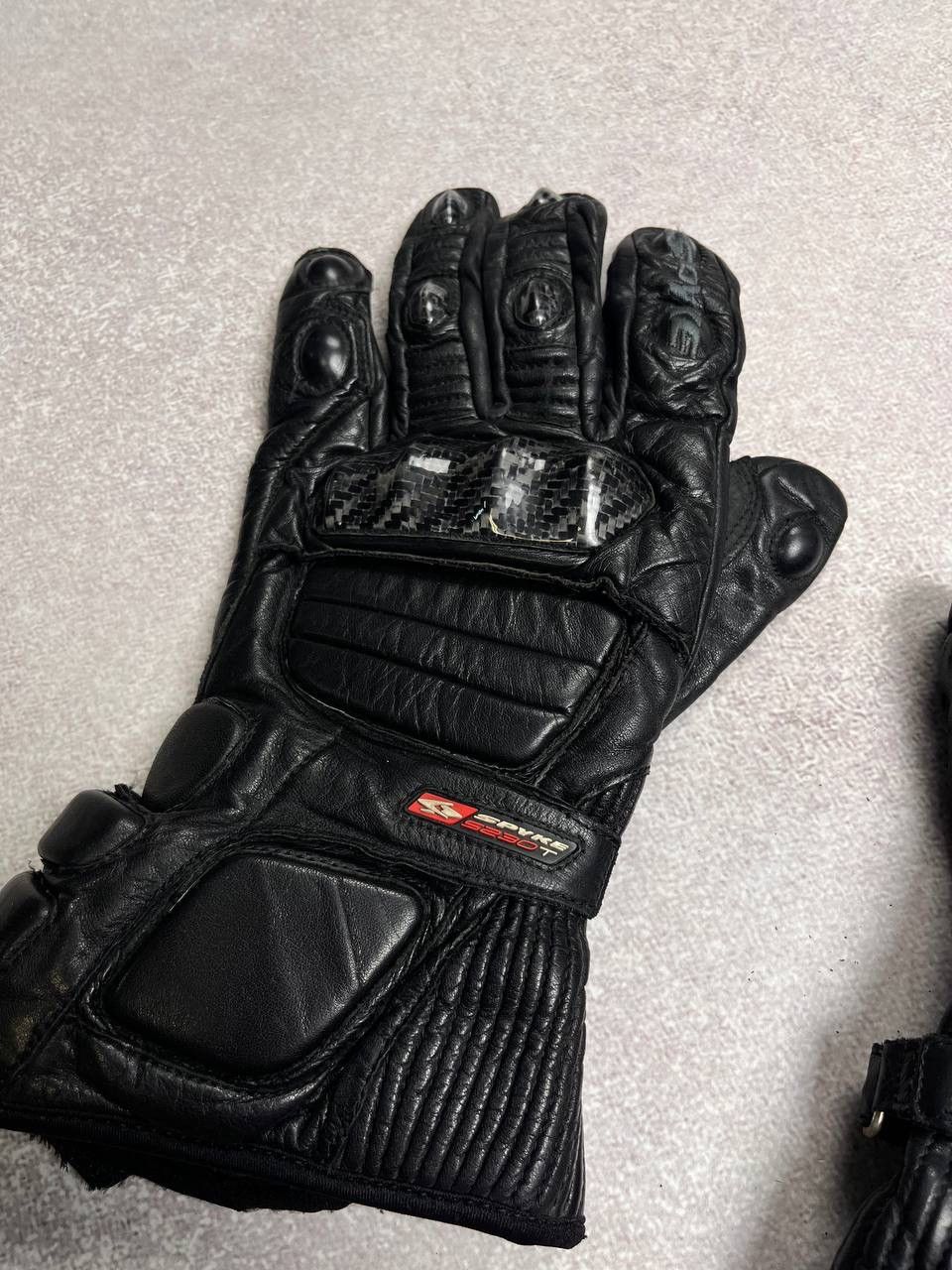 Other Vintage Moto Racing Genuine Leather Gloves Os Size ONE SIZE - 5 Thumbnail