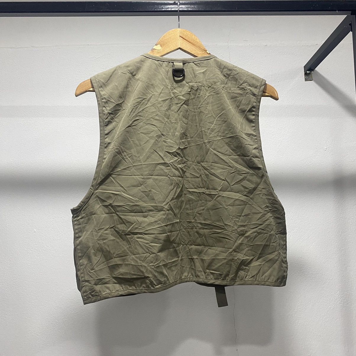 Japanese Brand Gett Utility Cargo Vest Multi Pocket Vest Army 90s Size US M / EU 48-50 / 2 - 13 Thumbnail