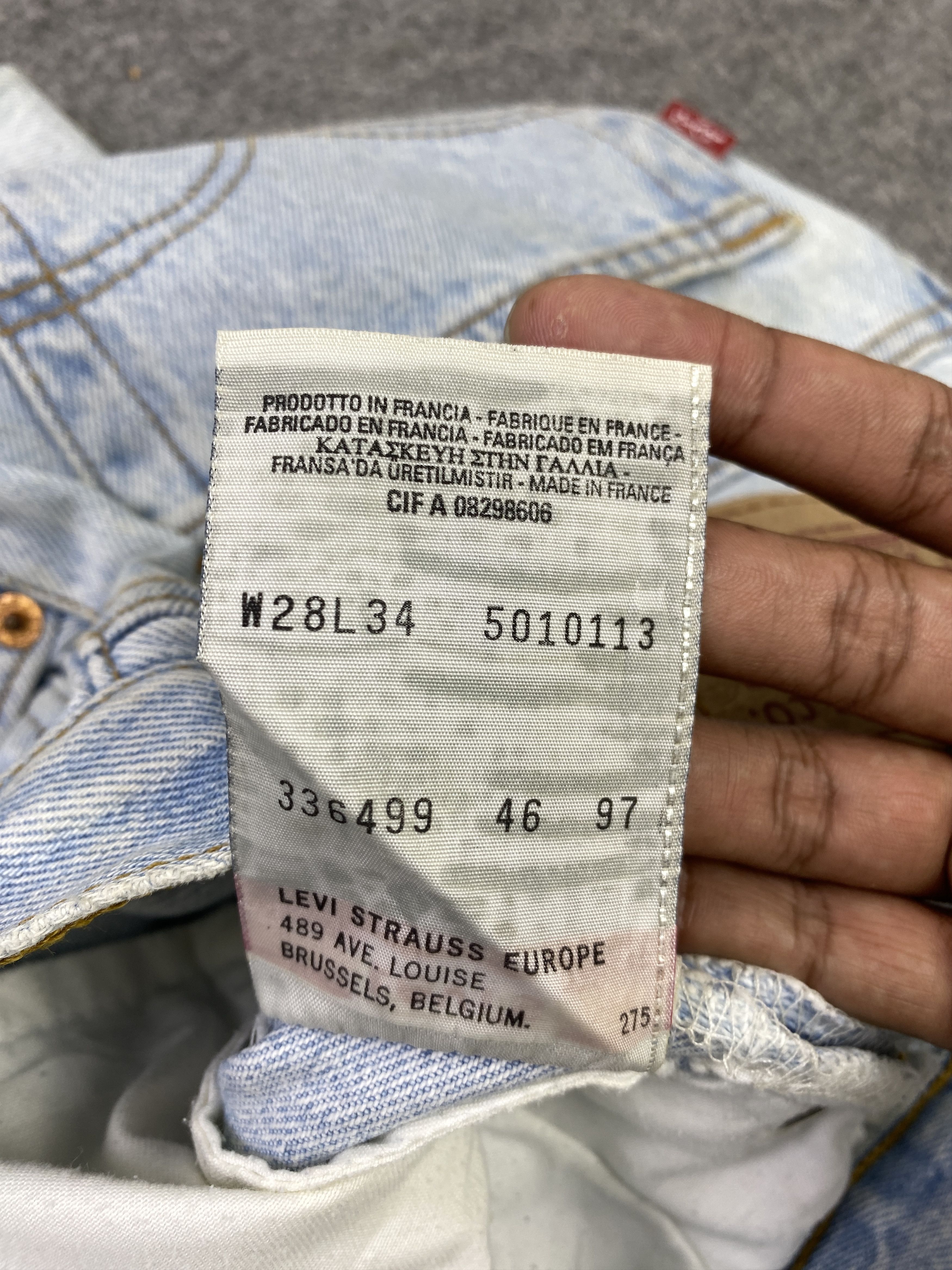 Levi's Vintage Levis 501 Light Washed Jeans DP2856 Size US 28 / EU 44 - 7 Thumbnail