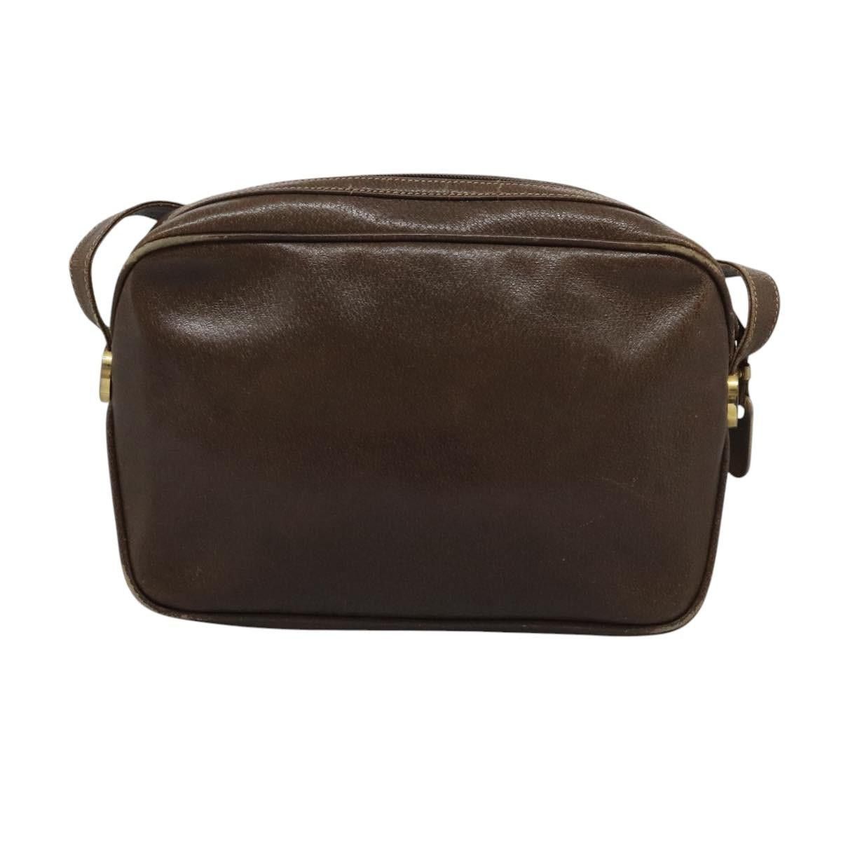 Gucci GUCCI Shoulder Bag Leather Brown Gold 001 261 001 261 Size ONE SIZE - 3 Thumbnail