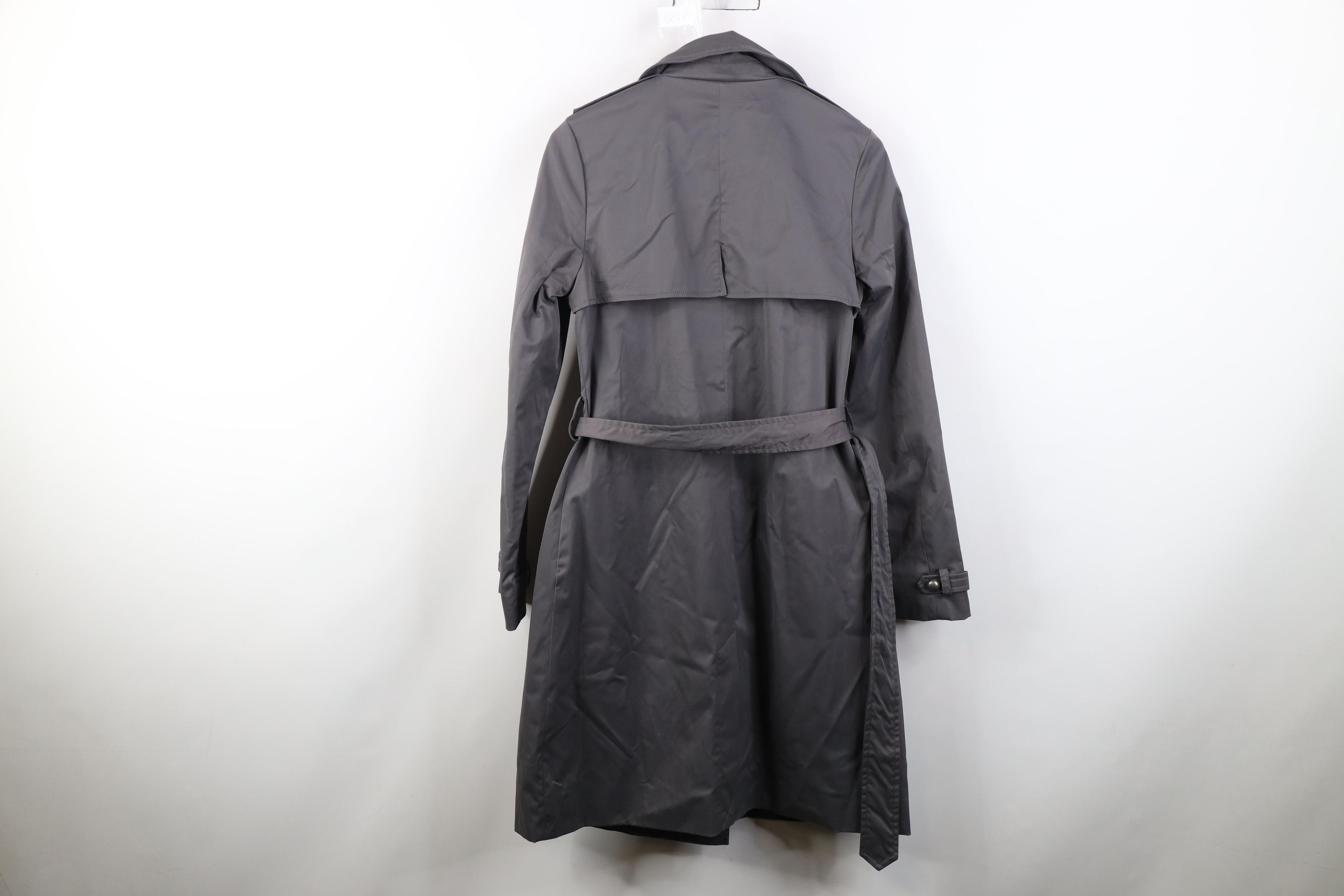 Vintage Vintage Y2K Mossimo Surfing Military Belted Trench Coat Rain Size S / US 4 / IT 40 - 13 Thumbnail