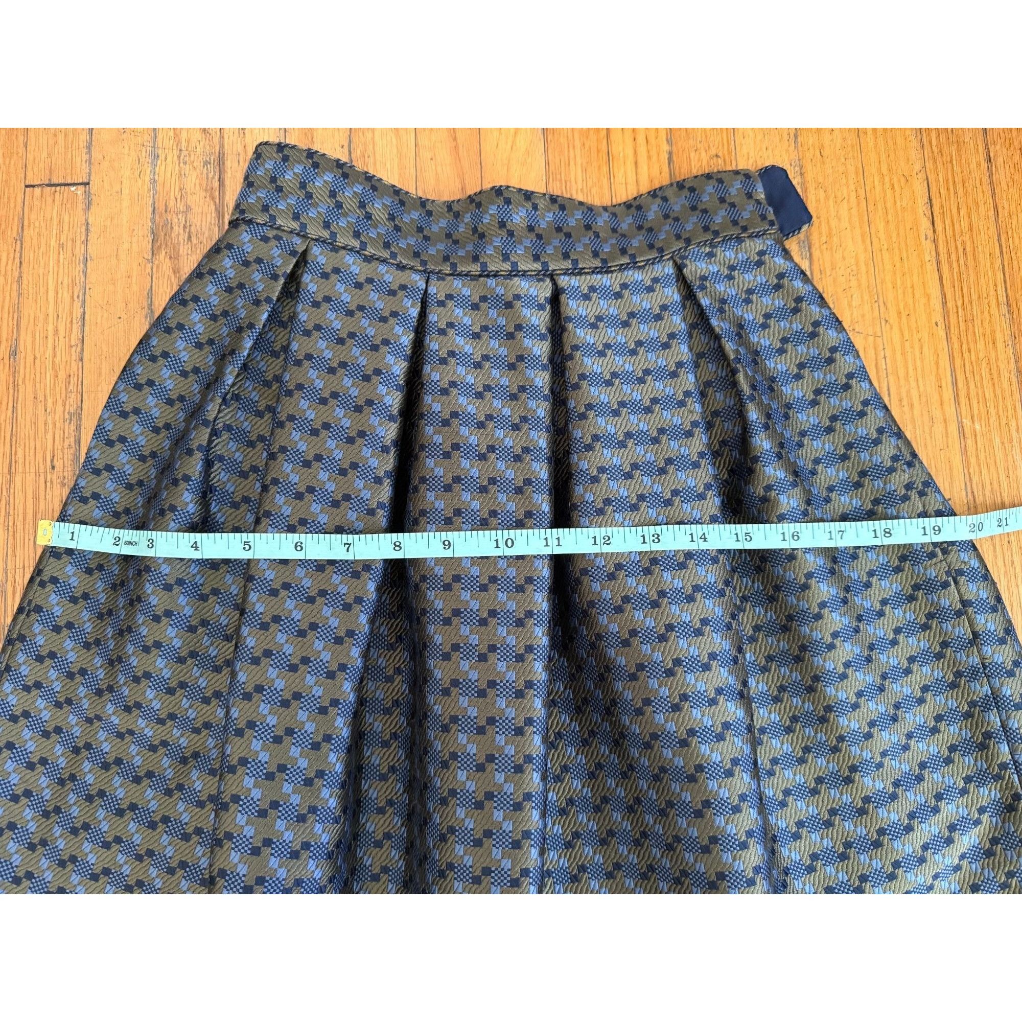 Proenza Schouler Proenza Schouler AW2005 Silk Brocade Box Pleat Skirt – Size Size 25" / US 0 / IT 36 - 16 Thumbnail