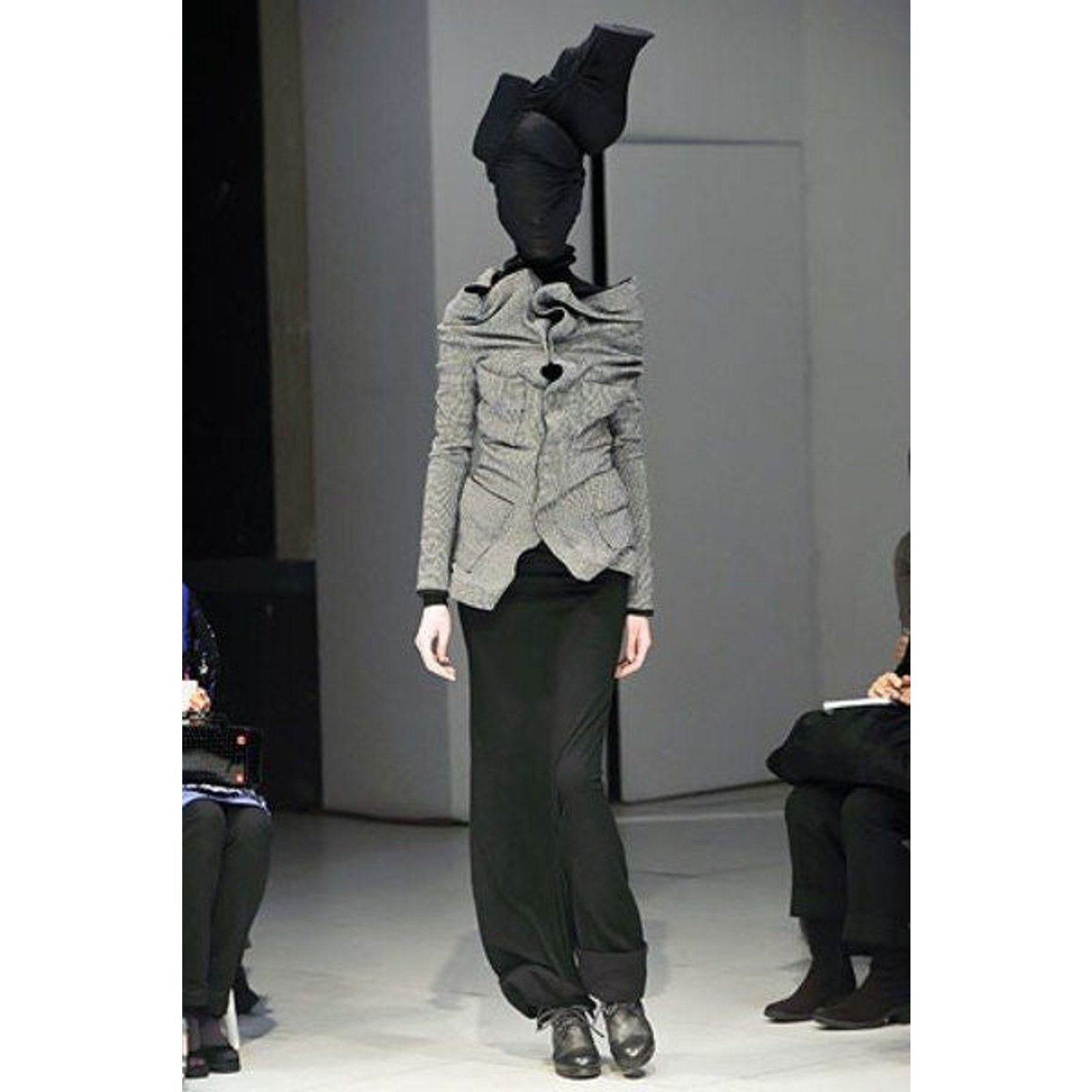 Junya Watanabe F/W2008 Junya Watanabe Comme des Garçons Wool Evening Jacket Size US S / EU 44-46 / 1 - 2 Thumbnail