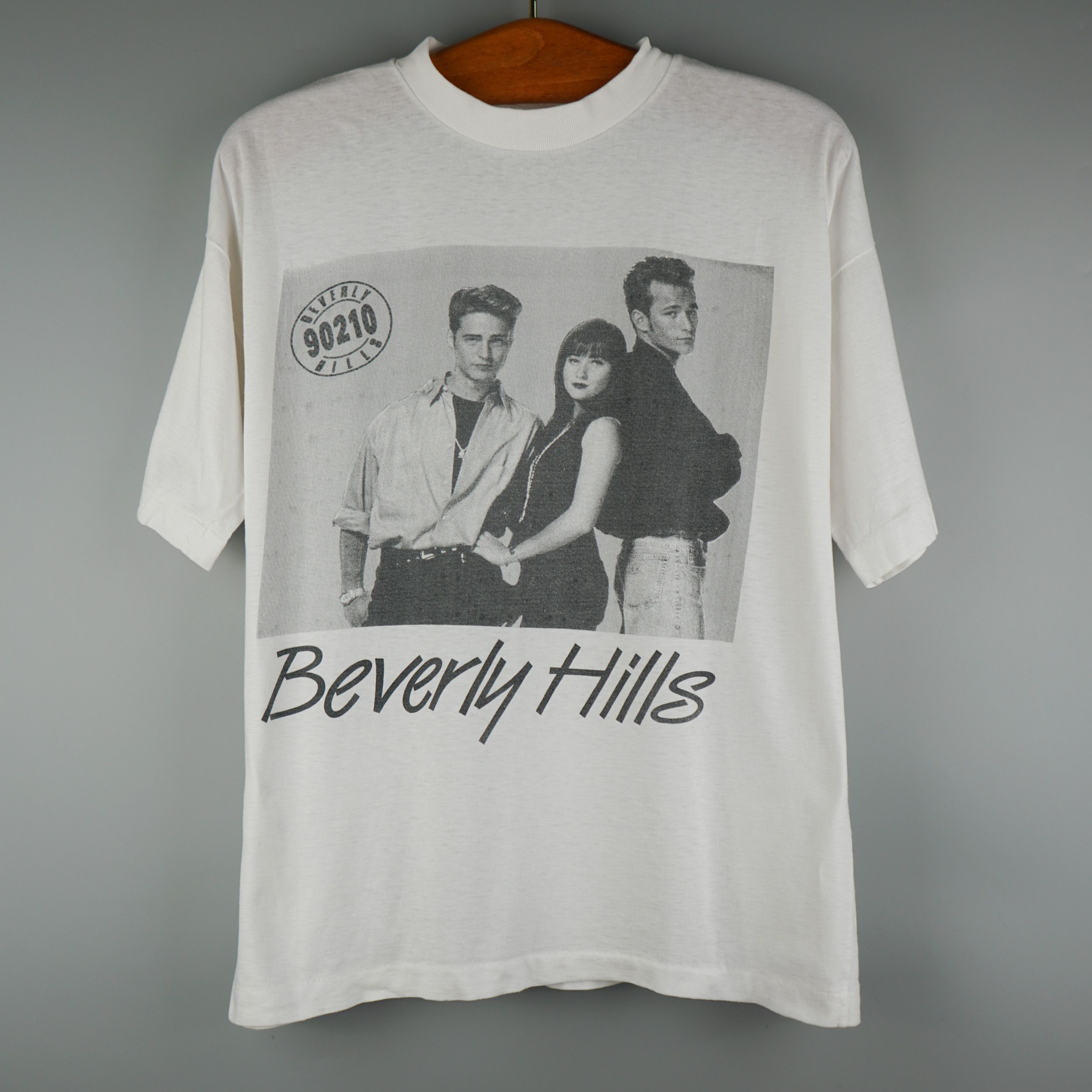 Vintage Vintage 1990 Beverly Hills 90210 TV Show Series T-Shirt Size US L / EU 52-54 / 3 - 1 Thumbnail
