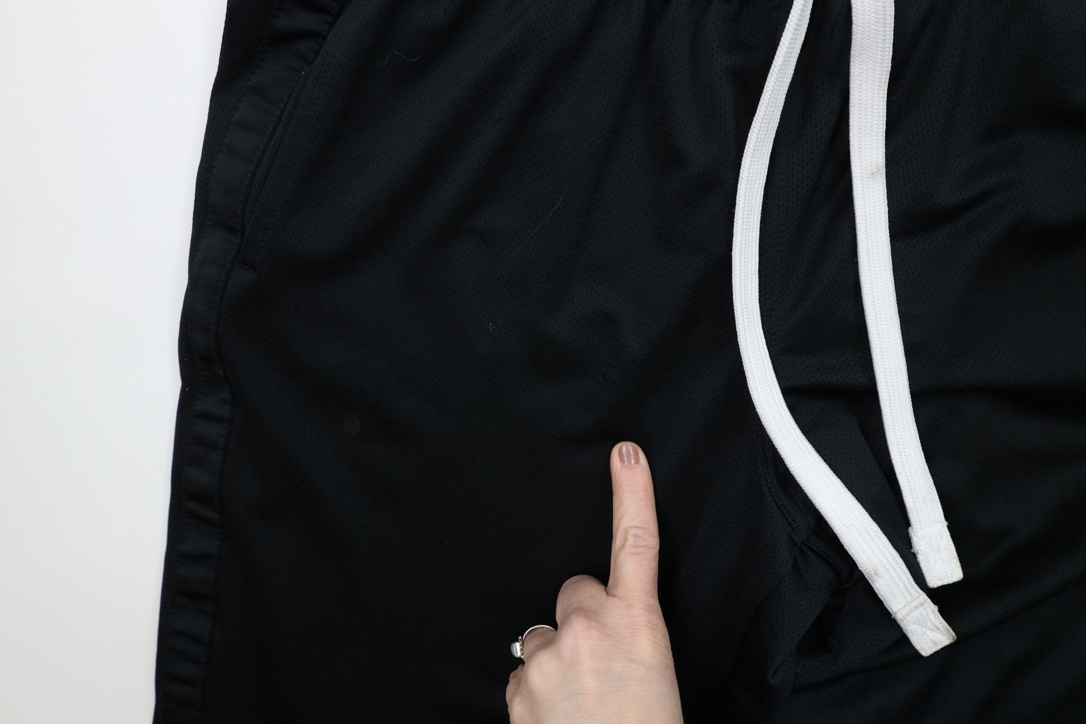 Nike Vintage Nike Travis Scott Mini Swoosh Wide Leg Pants Black Size US 36 / EU 52 - 8 Thumbnail