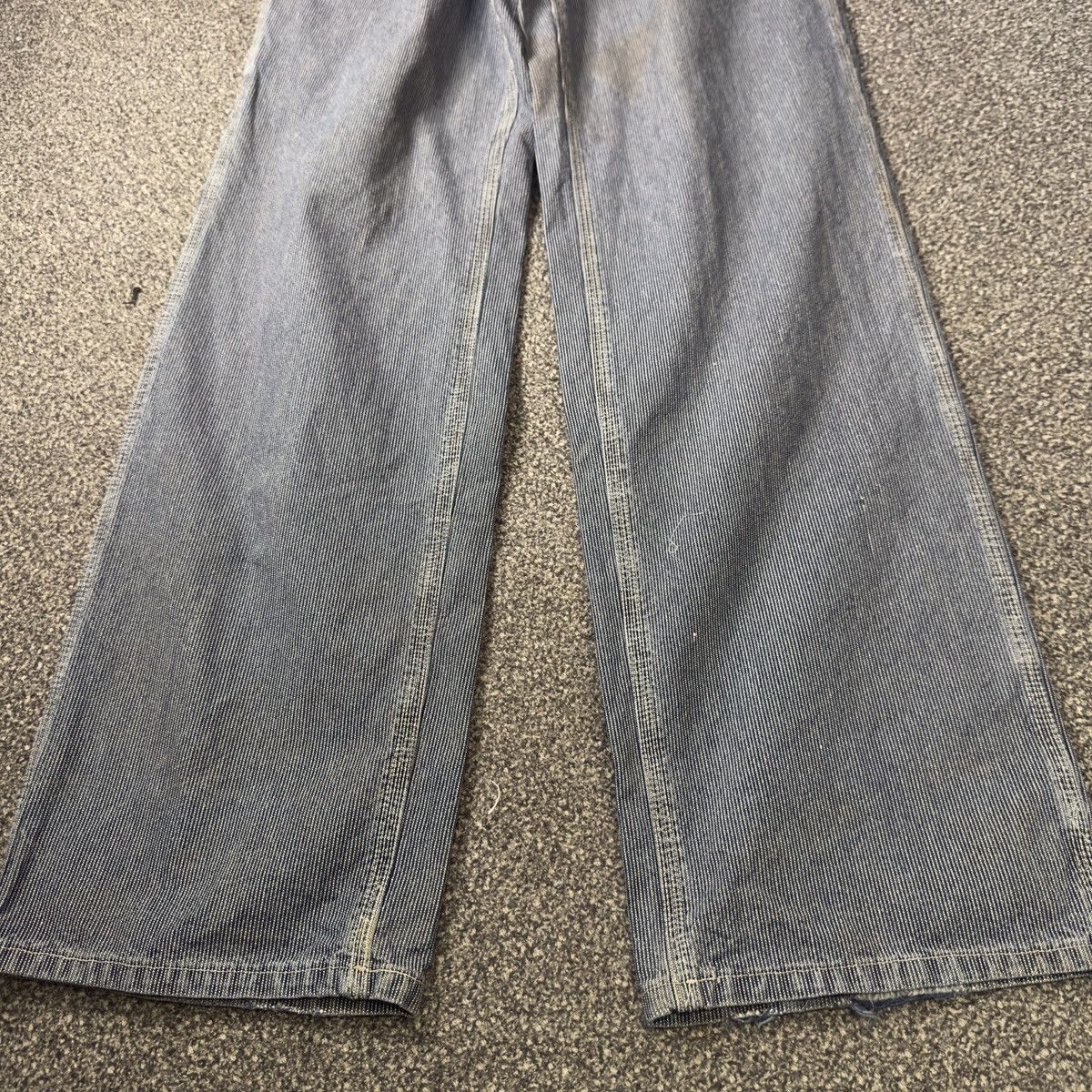 Japanese Brand Vintage 90s Blue Way Carpenter Pants y2k Style Size US 32 / EU 48 - 6 Thumbnail