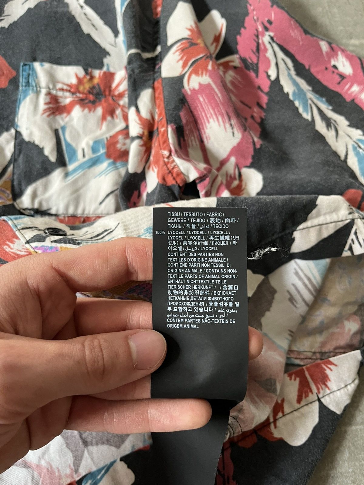 Saint Laurent Paris Saint Laurent Hawaiian S/S 19 short sleeve shirt floral Size US M / EU 48-50 / 2 - 11 Thumbnail