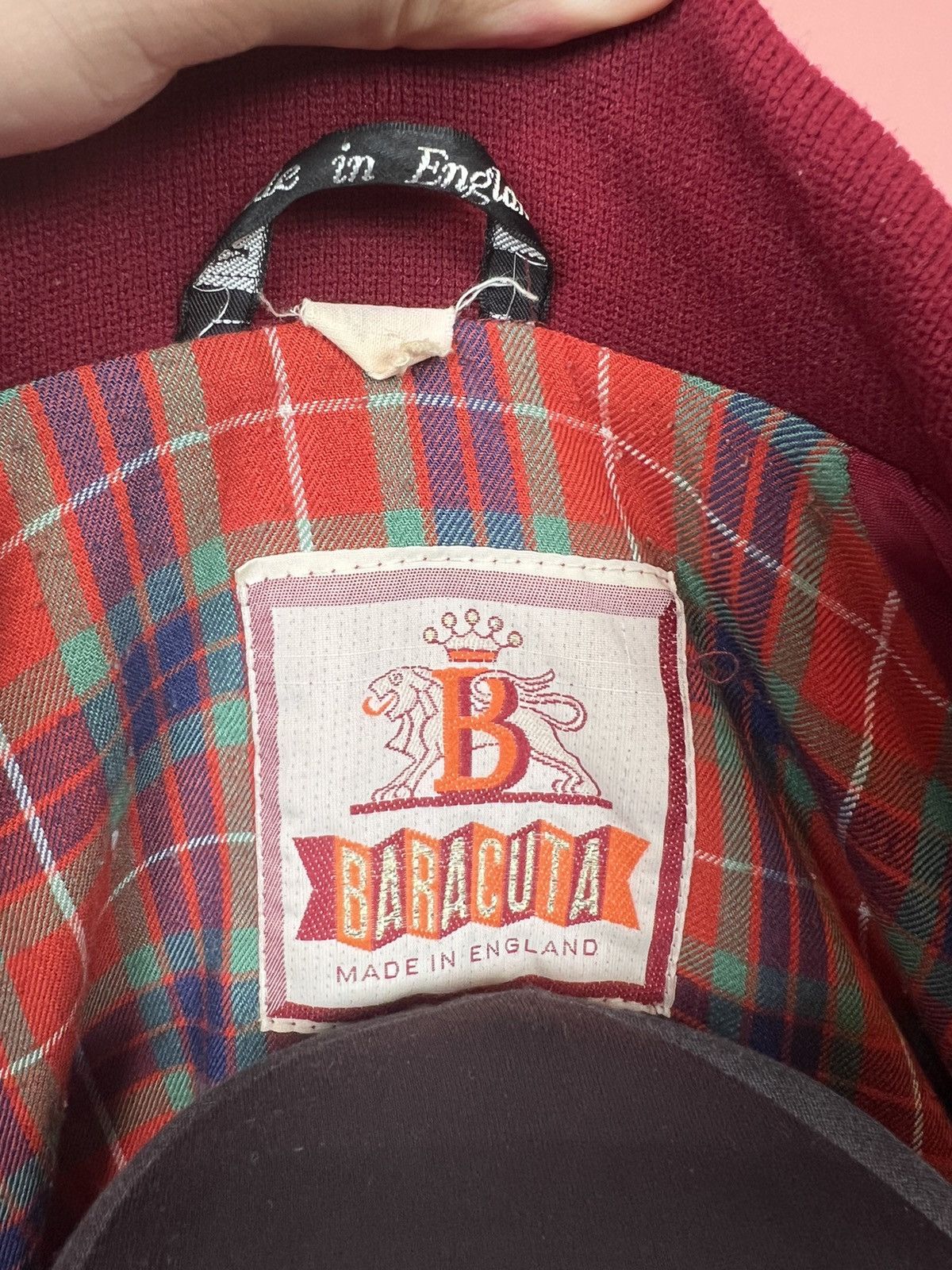 Baracuta × Designer × Vintage Baracuta vintage quilted jacket rare bomber red men's Size US M / EU 48-50 / 2 - 12 Thumbnail