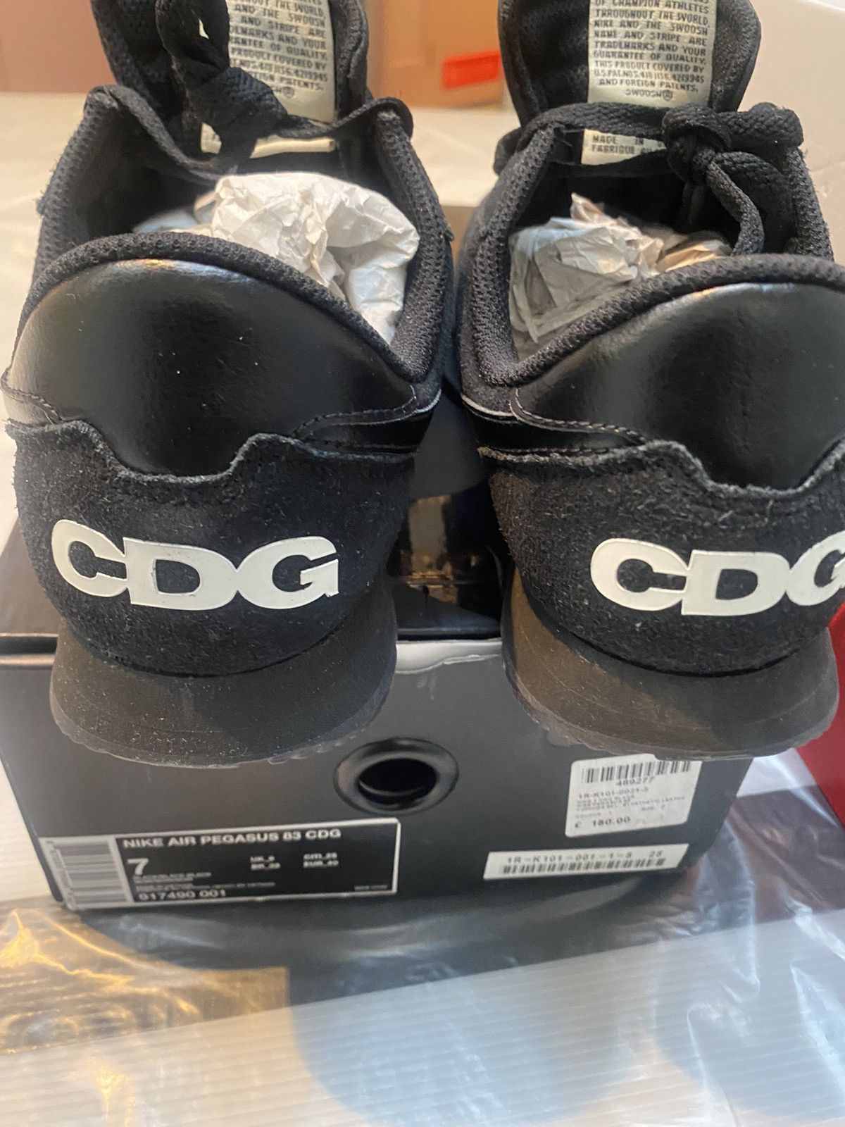 Comme des Garcons × Nike Nike x Comme Des Garçons Air Pegasus 83 sneakers Size US 7 / EU 40 - 4 Thumbnail