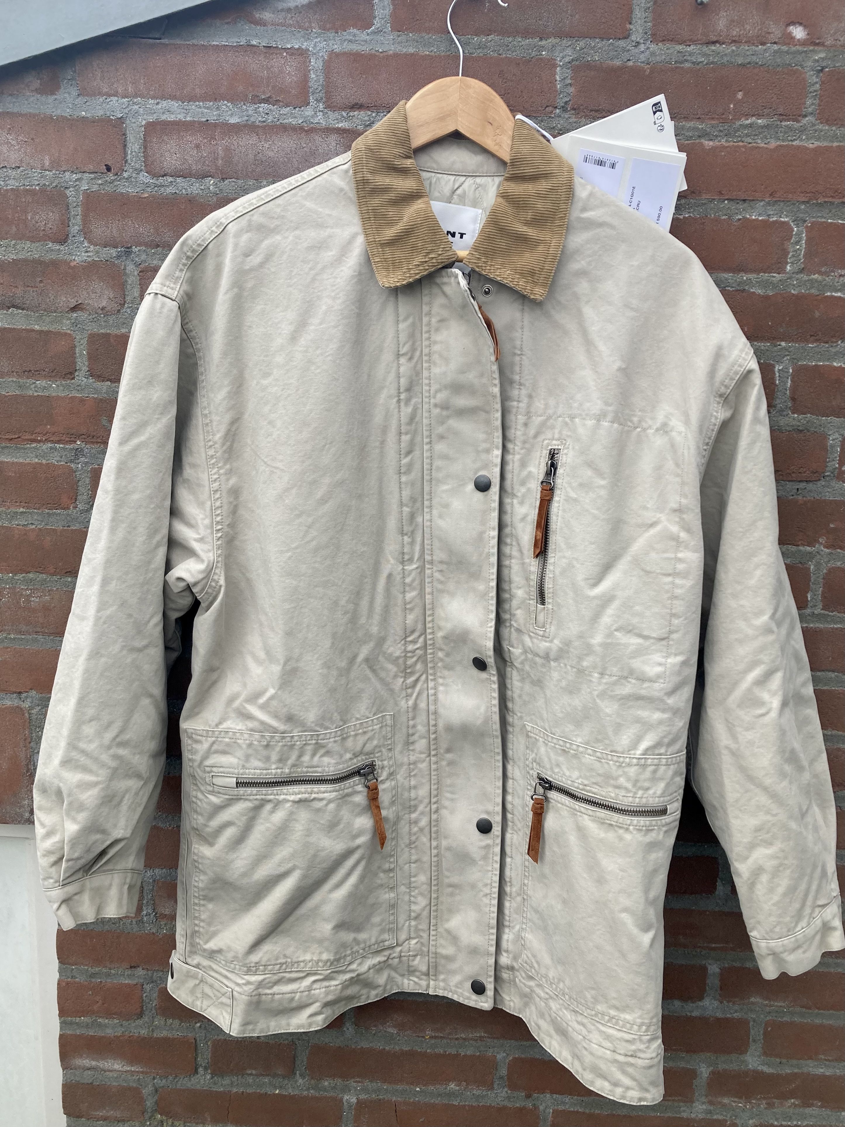 Isabel Marant Etoile Isabel Marant Etoile Kimelia ecru jacket 38 corduroy new Size XS / US 0-2 / IT 36-38 - 1 Thumbnail