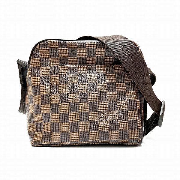 Louis Vuitton Louis Vuitton Louis Vuitton Damier Olaf PM Shoulder Bag N41442 Canvas Crossbody Bag N41442 in Good Condition Size ONE SIZE - 1 Thumbnail