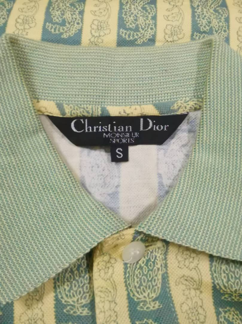 Christian Dior Monsieur ❌Last Drop❌Luxury Vintage Christian Dior Monsieur Polo Shirt Size US S / EU 44-46 / 1 - 4 Thumbnail