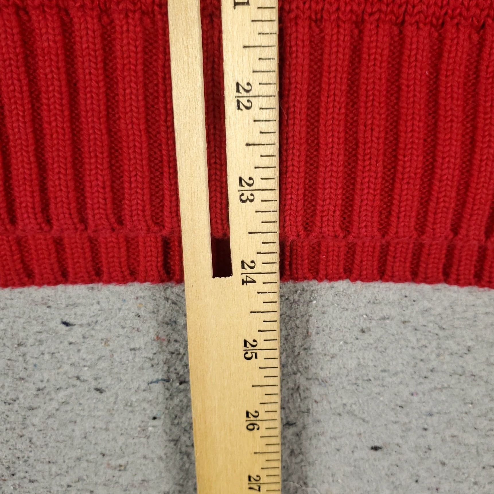 Ralph Lauren Ralph Lauren Sweater Mens Large Red Pony Pullover Crew Neck Cotton Fleece Mens Size US L / EU 52-54 / 3 - 7 Thumbnail